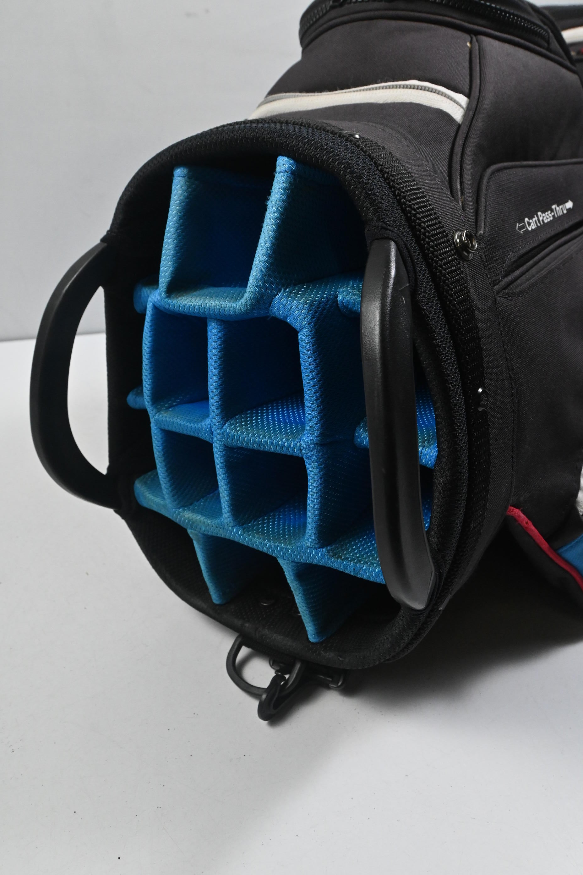 Cobra Ultralight Pro Cart Bag / 14-Way Divider / Black & Blue