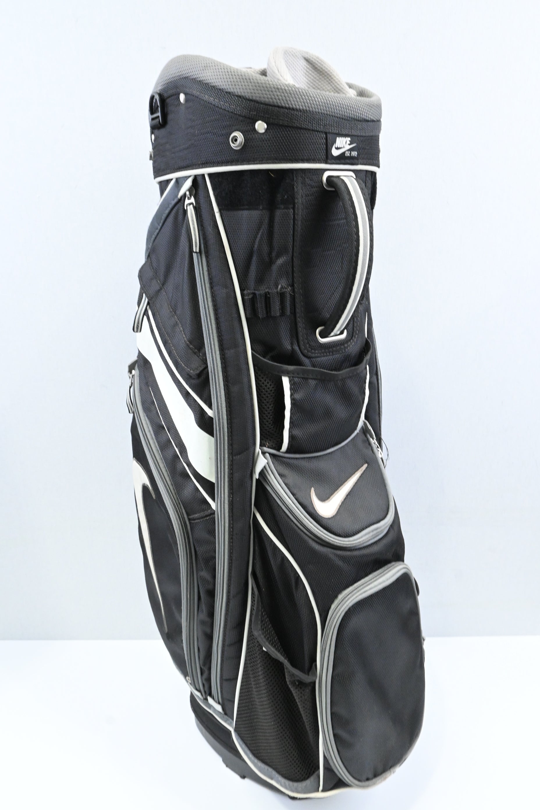 Nike Cart Bag / 14-Way / Black, White