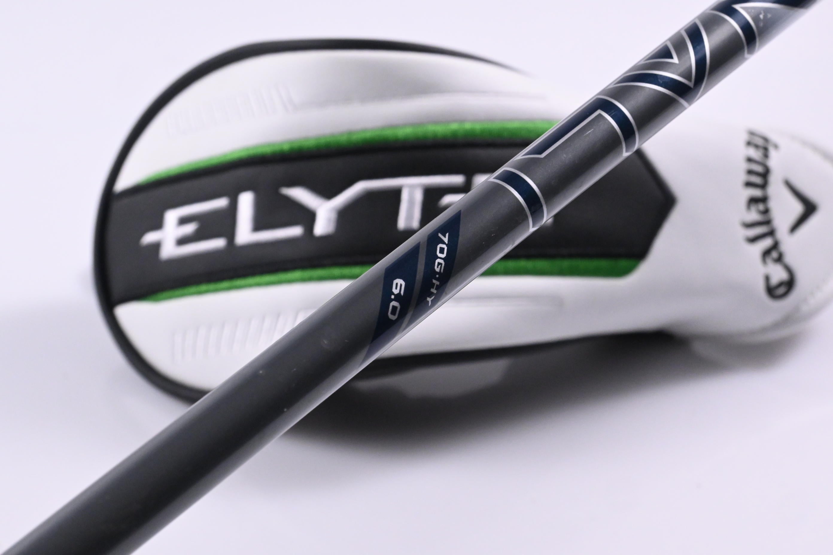 Callaway Elyte #4 Hybrid / 22 Degree / Stiff Flex Denali Charcoal 70 Shaft