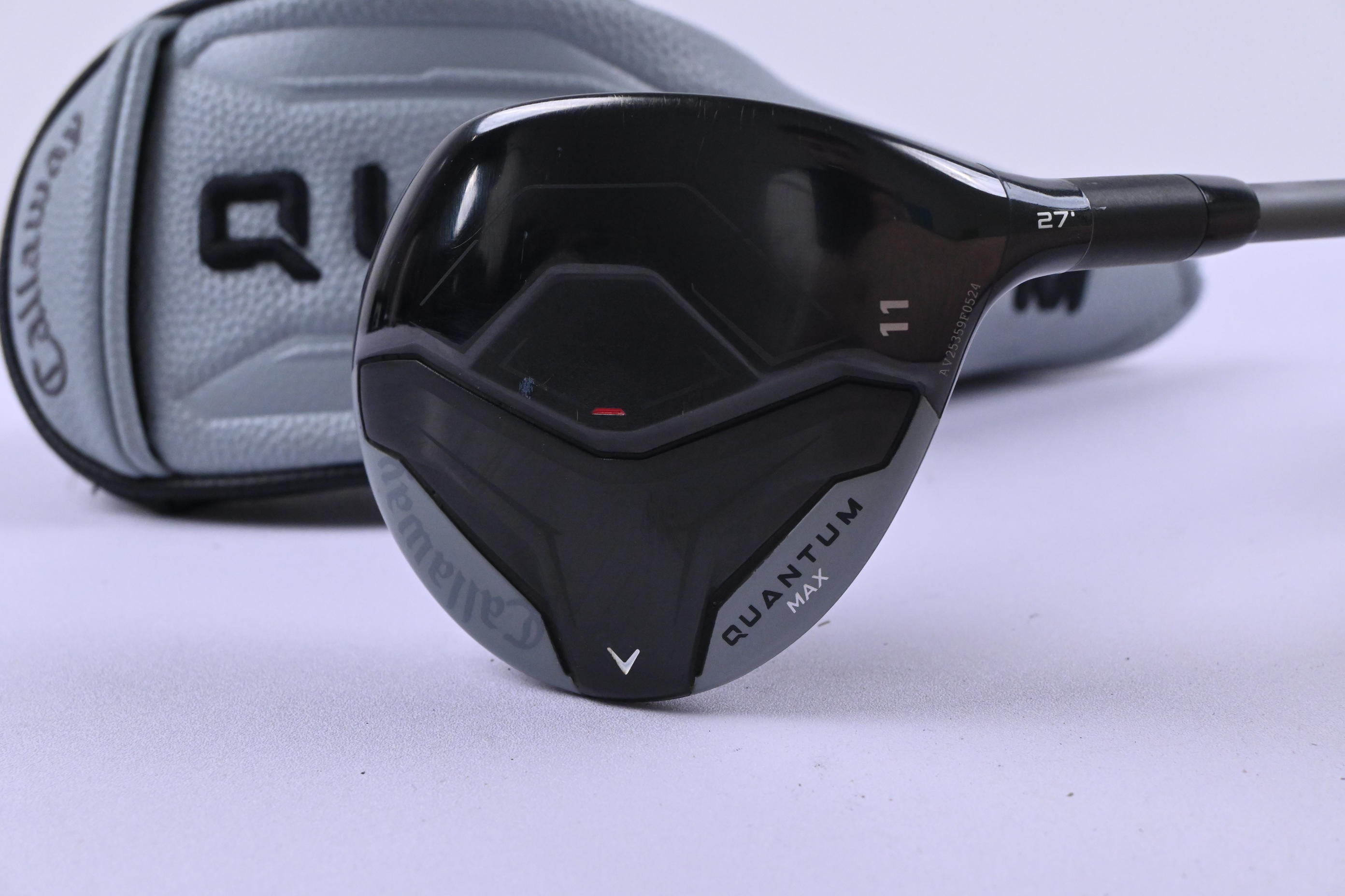 Callaway Quantum Max #11 Wood / 27 Degree / Regular Flex Denali Frost Silver 60