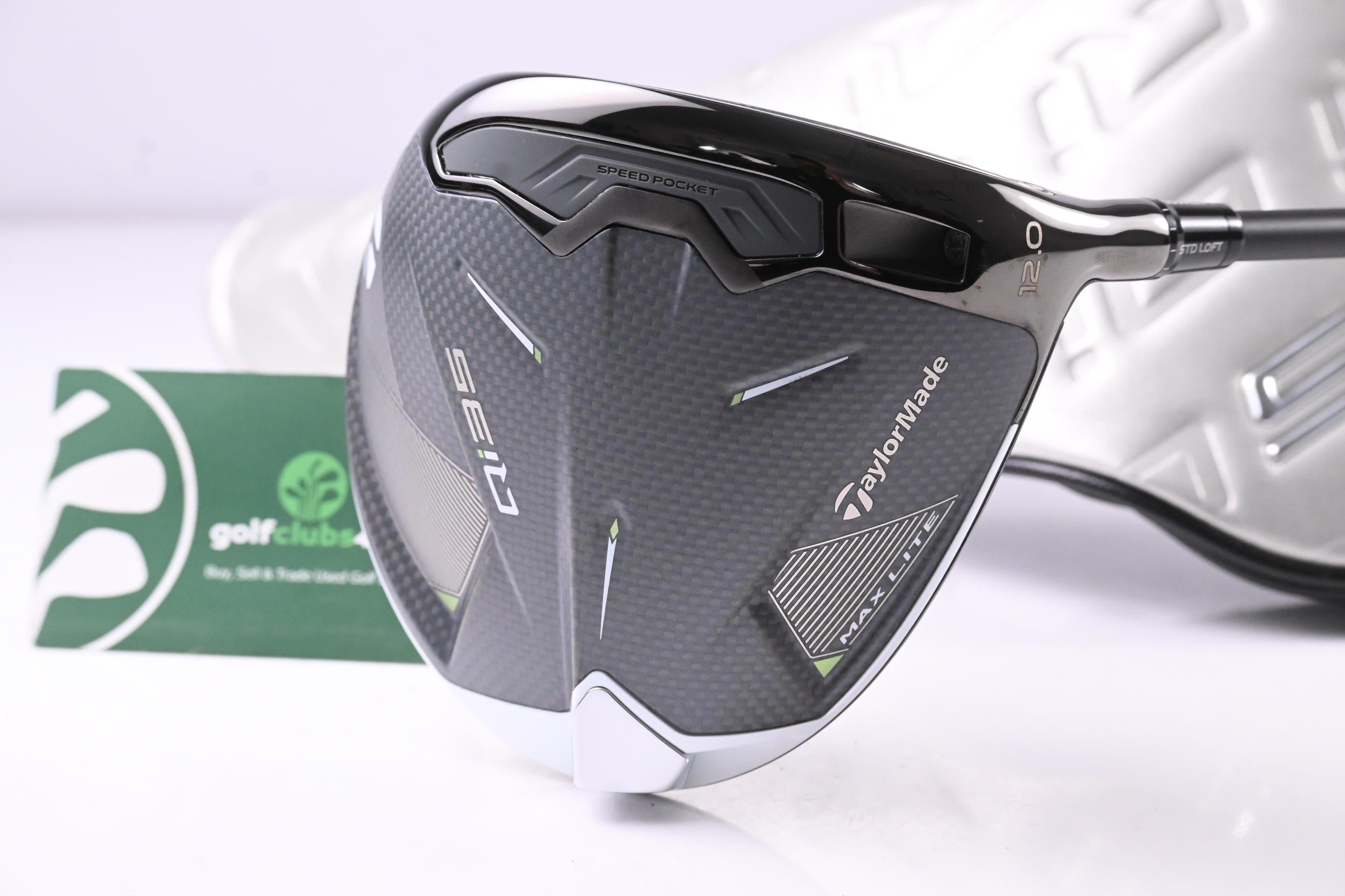 Taylormade Qi35 Max Lite Driver / 12 Degree / Regular Flex Cypher 2.0 50 Shaft
