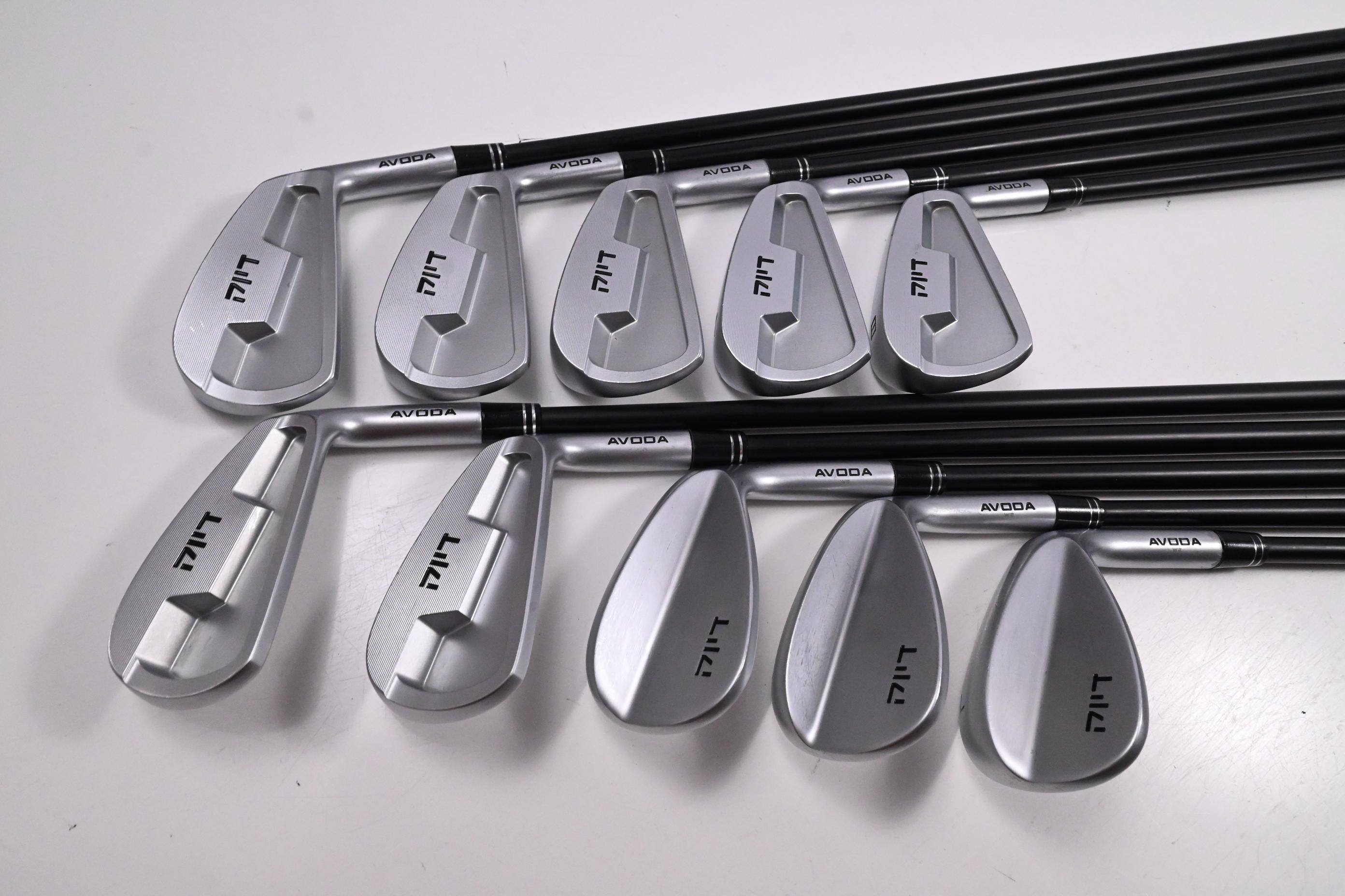 Avoda Origin W2 Irons / 4-PW+GW+SW+LW / Stiff Flex KBS TGI 100 Shafts