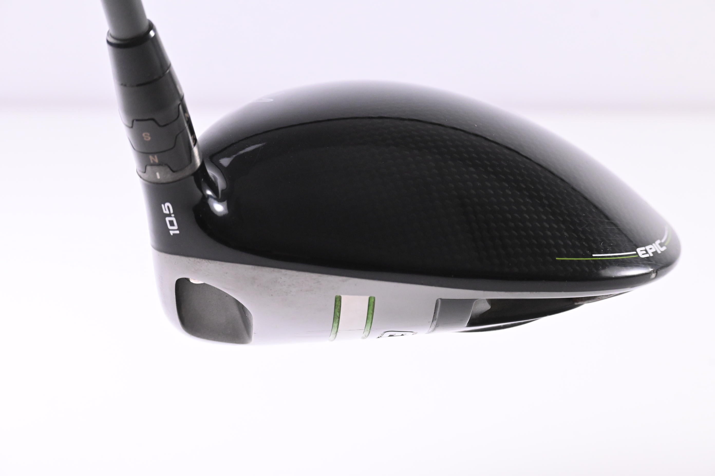 Callaway Epic Max Driver / 10.5 Degree / Senior Flex HZRDUS Smoke iM10 Green 50