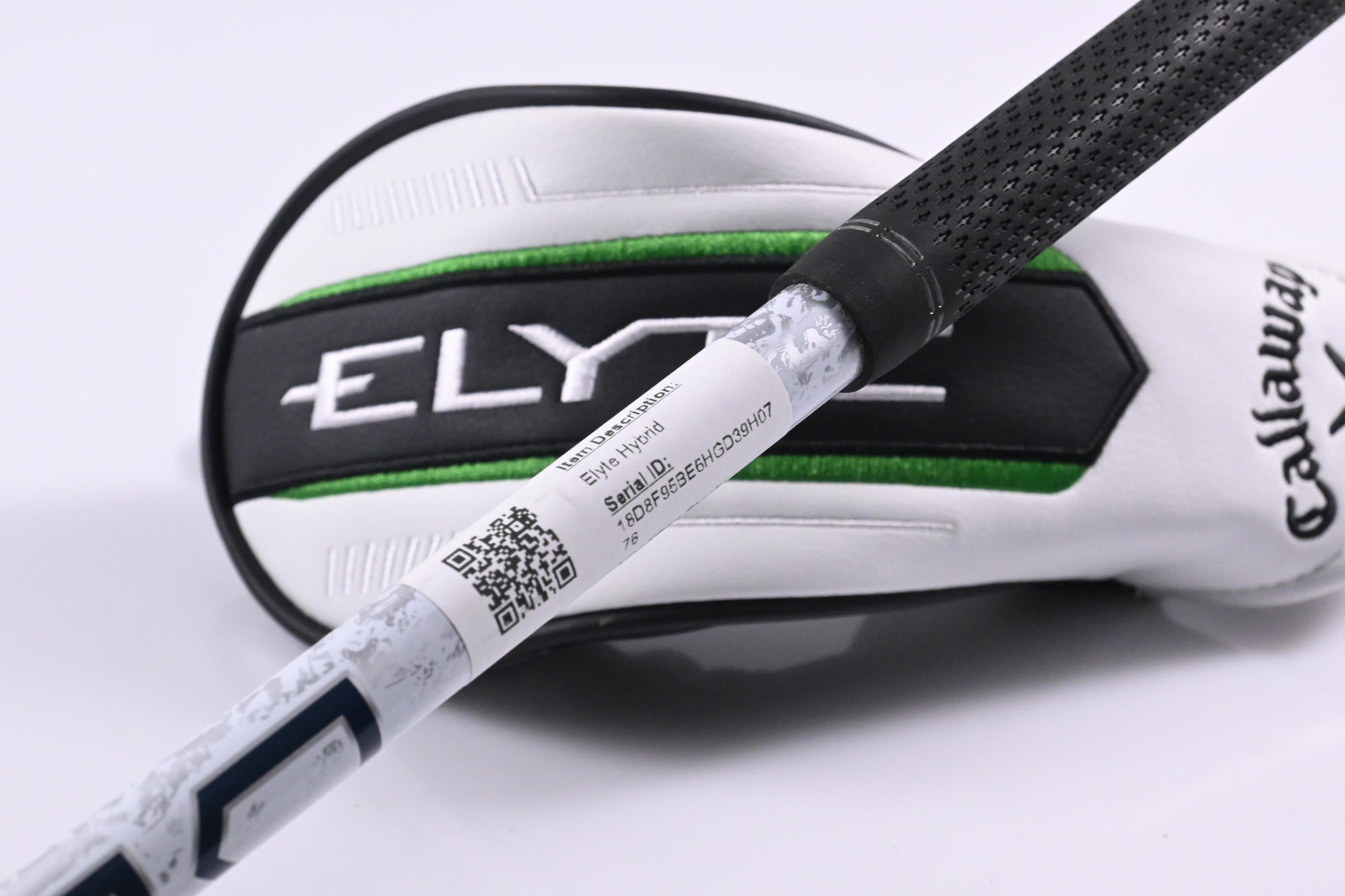 Callaway Elyte #4 Hybrid / 22 Degree / Stiff Flex Denali Charcoal 70 Shaft