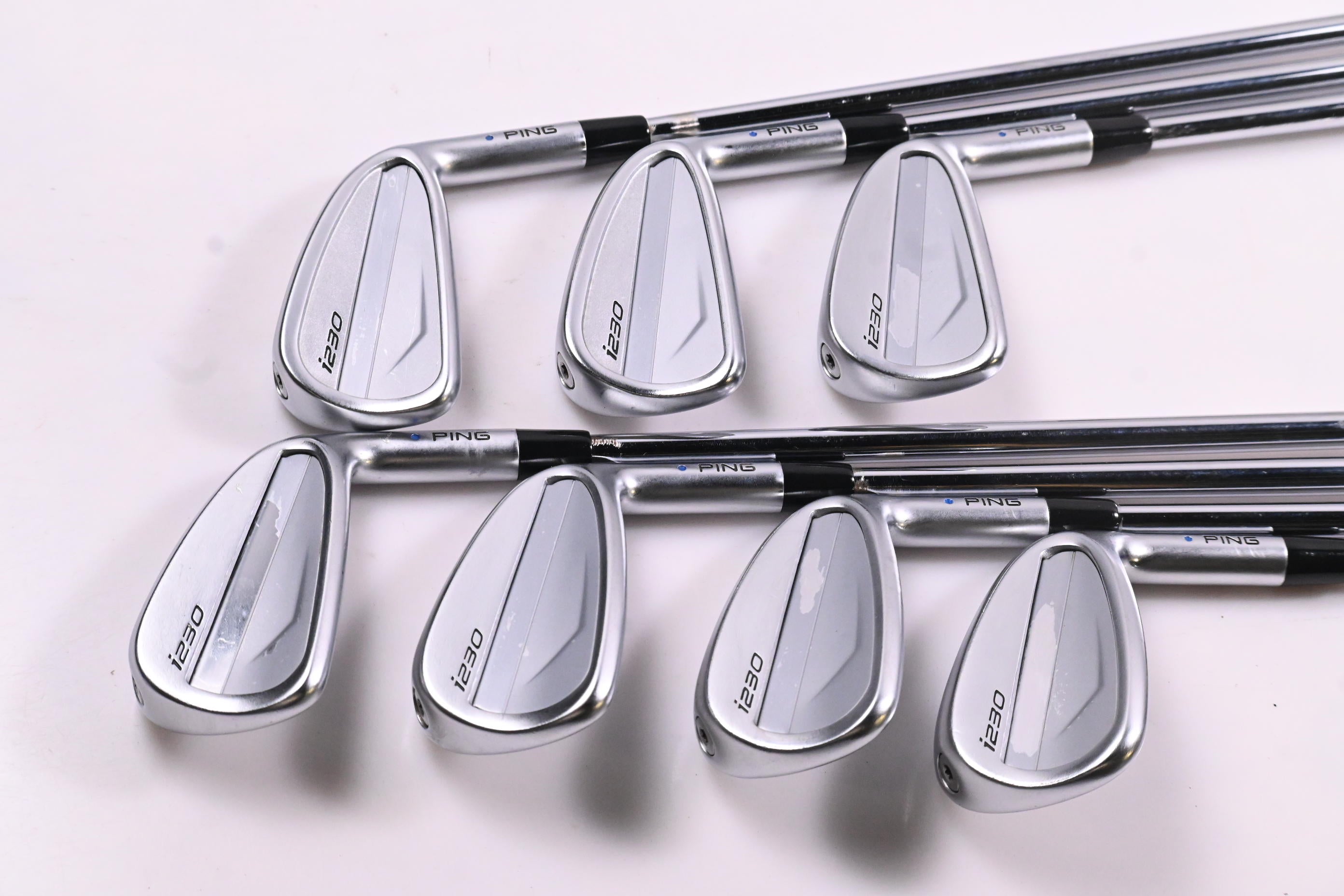 Ping i230 Irons / 4-PW / Blue Dot / X-Flex N.S.Pro Modus 3 120 Shafts