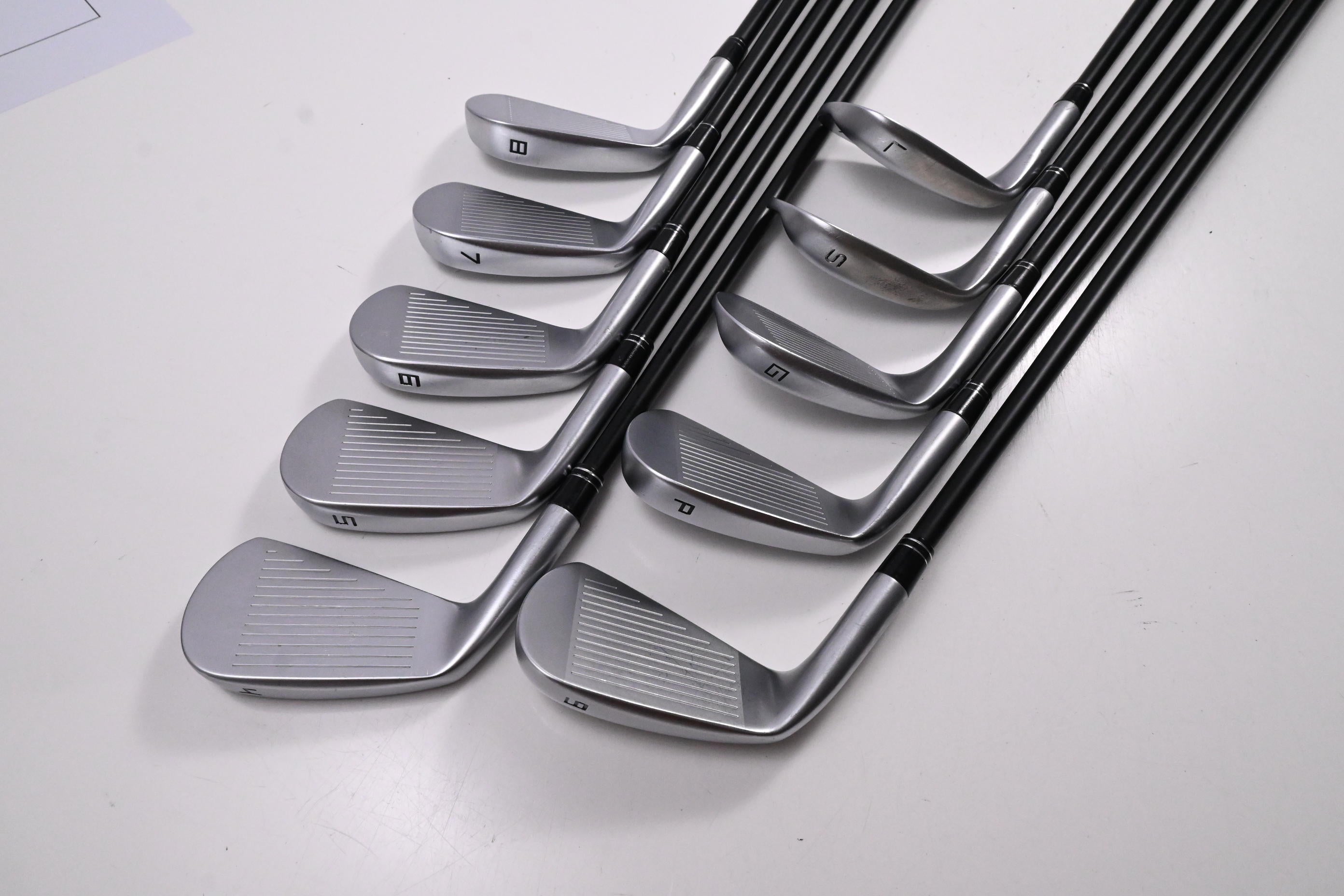 Avoda Origin W2 Irons / 4-PW+GW+SW+LW / Stiff Flex KBS TGI 100 Shafts