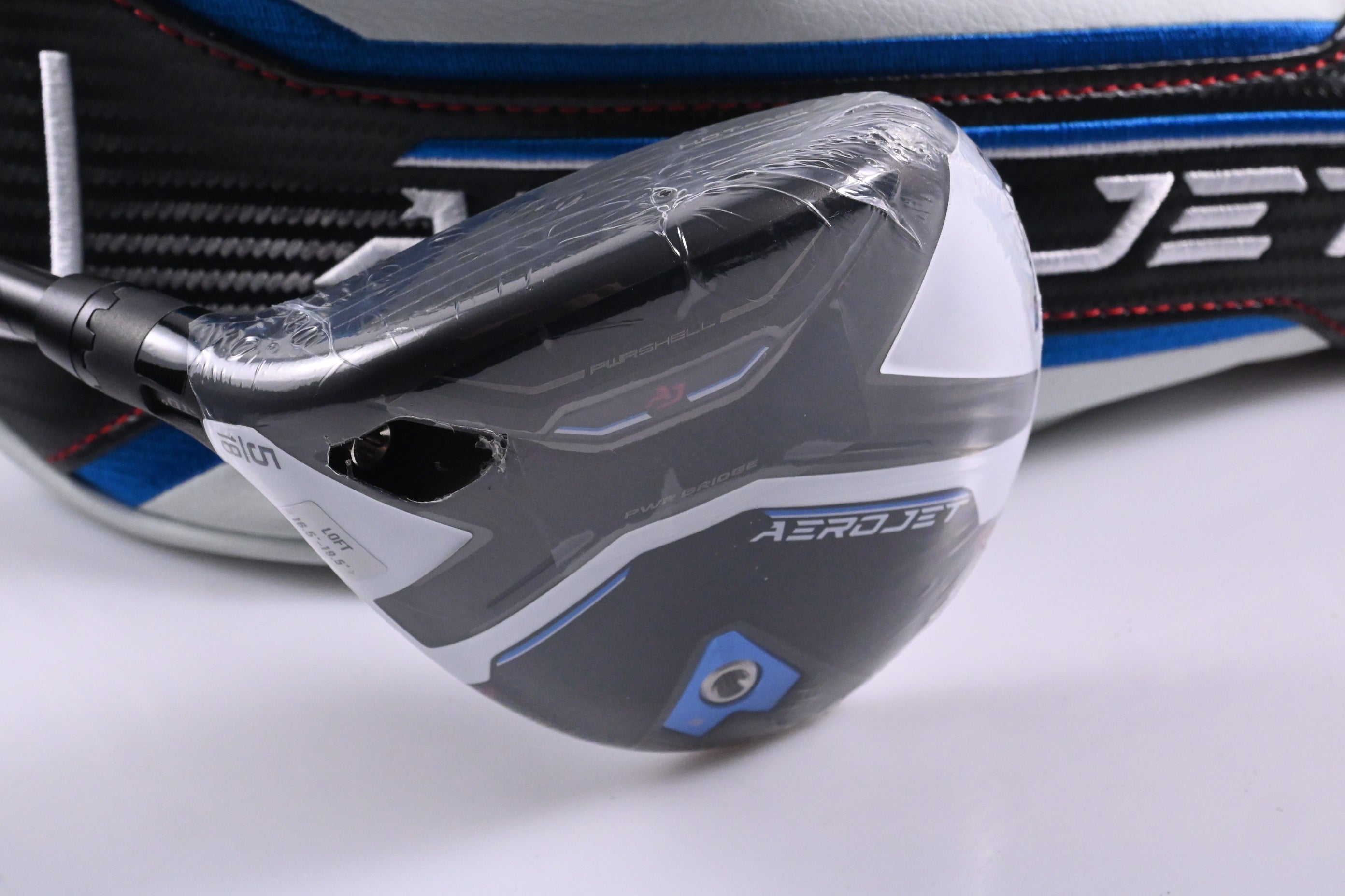 Left Hand Cobra Aerojet #5 Wood / 18 Degree / Senior Flex UST Helium Nanocore 5