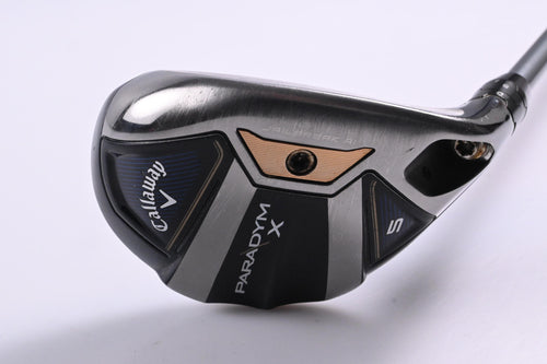 Callaway Paradym X #5 Hybrid / 24 Degree / Regular Flex HZRDUS Gen4 Silver 65