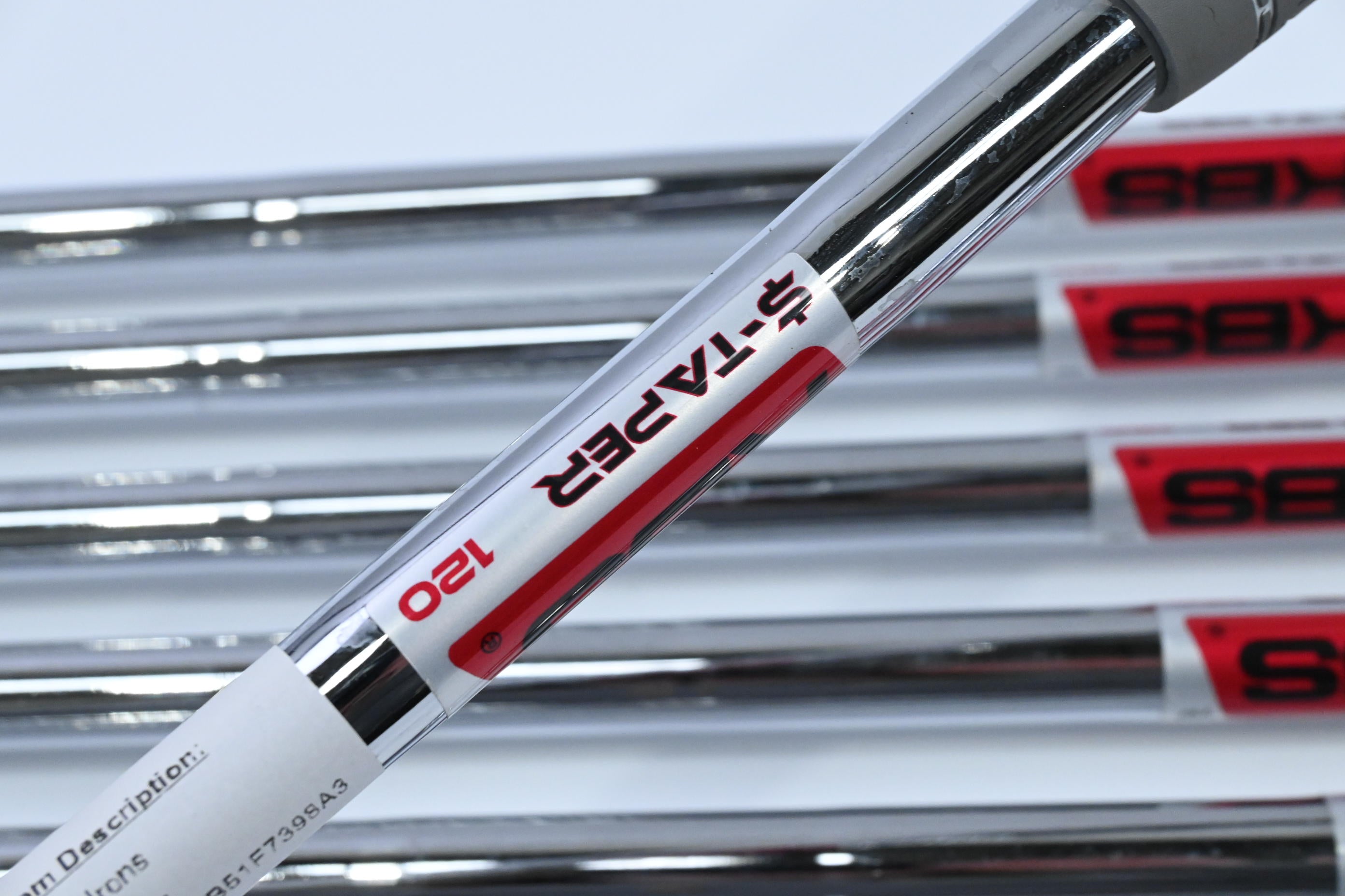 Srixon ZXi5 Irons / 5-PW+AW / Stiff Flex KBS $-Taper 120 Shafts