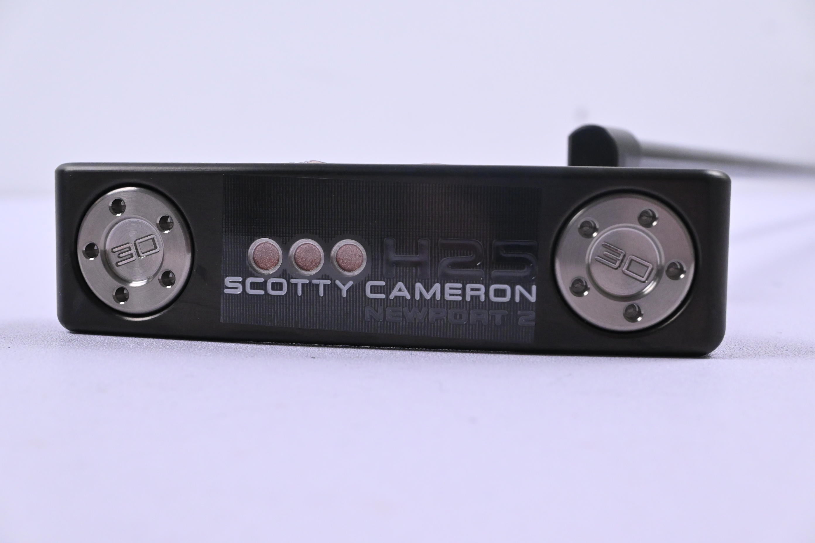 Scotty Cameron H25 Limited Teryllium Newport 2 Putter / 34.5 Inch