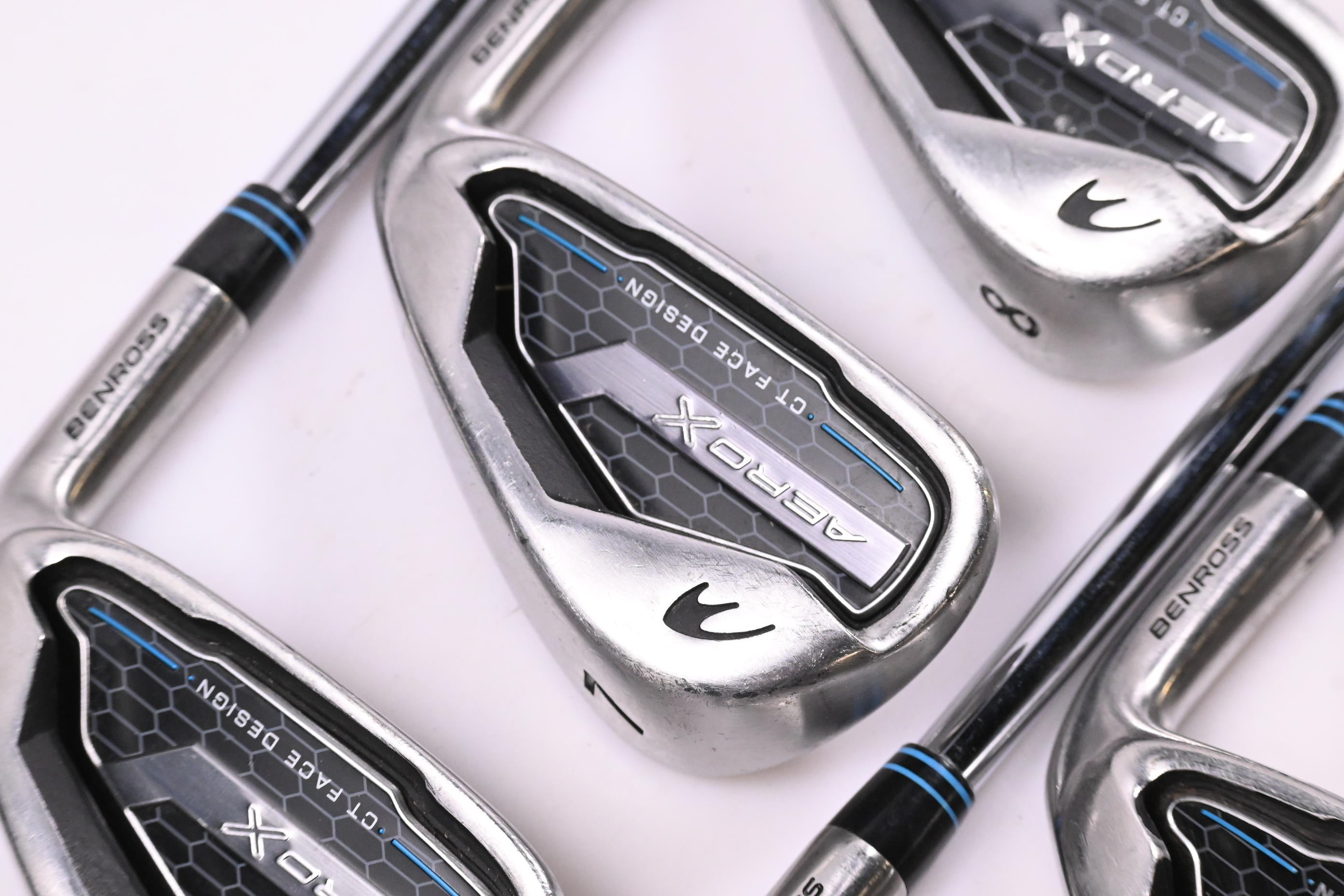 Benross Aero X Irons / 6-PW+SW / Regular Flex KBS Max 80 Shafts