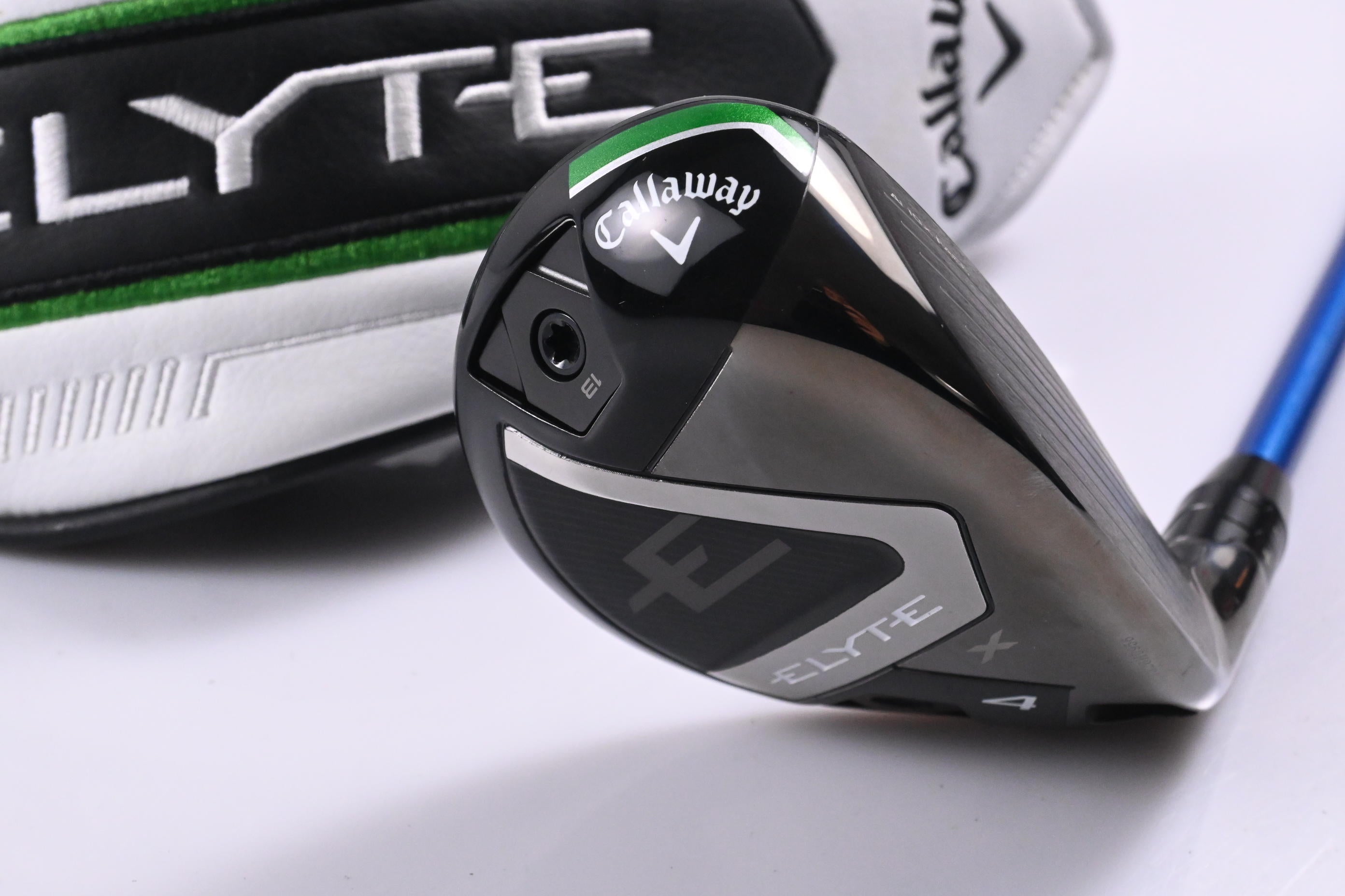 Tour Issue Callaway Elyte X #4 Hybrid / 21 Degree / X-Flex ACCRA GX Blue Shaft