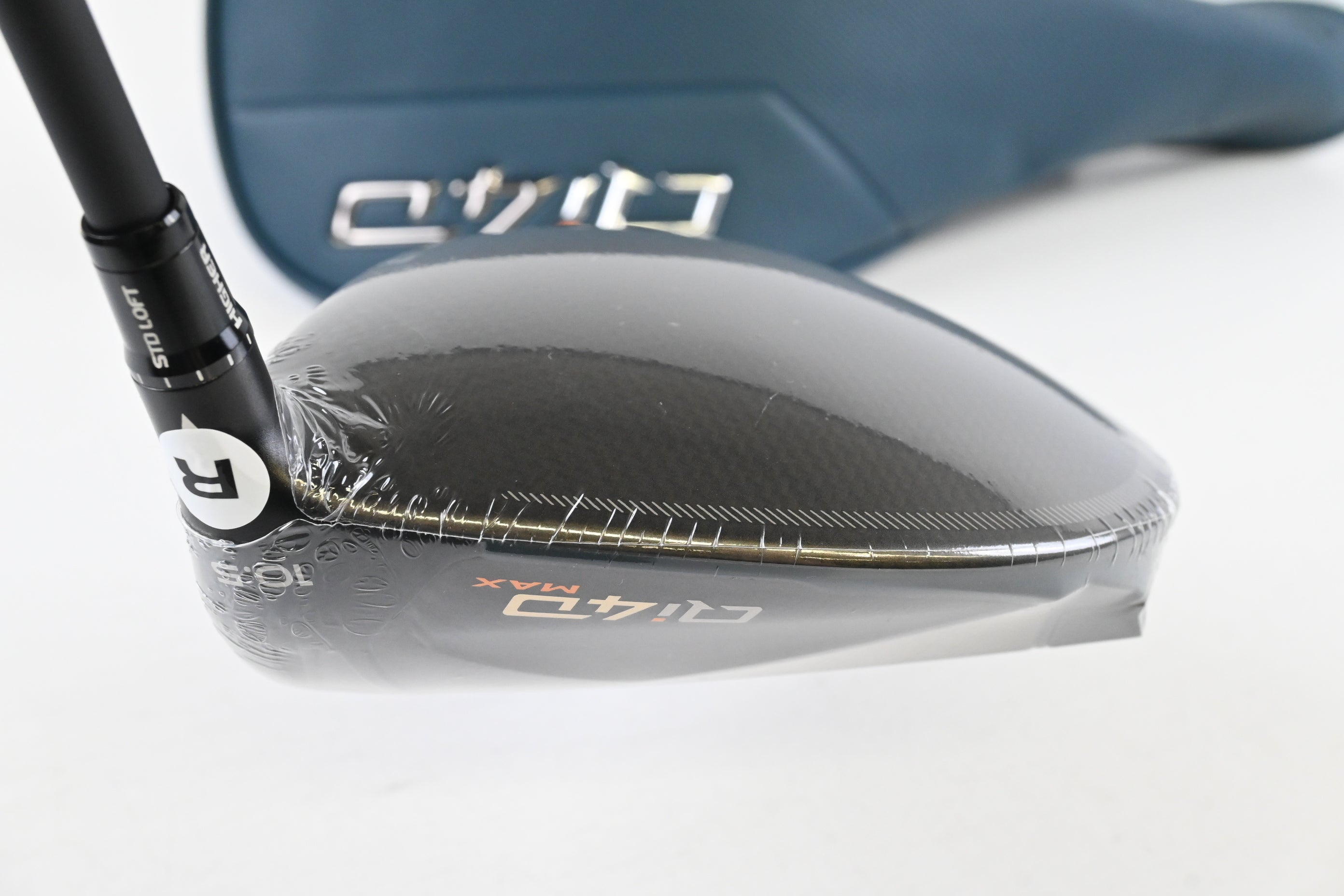 Taylormade Qi4D Max Driver / 10.5 Degree / Regular Flex Reax Blue 50 Shaft