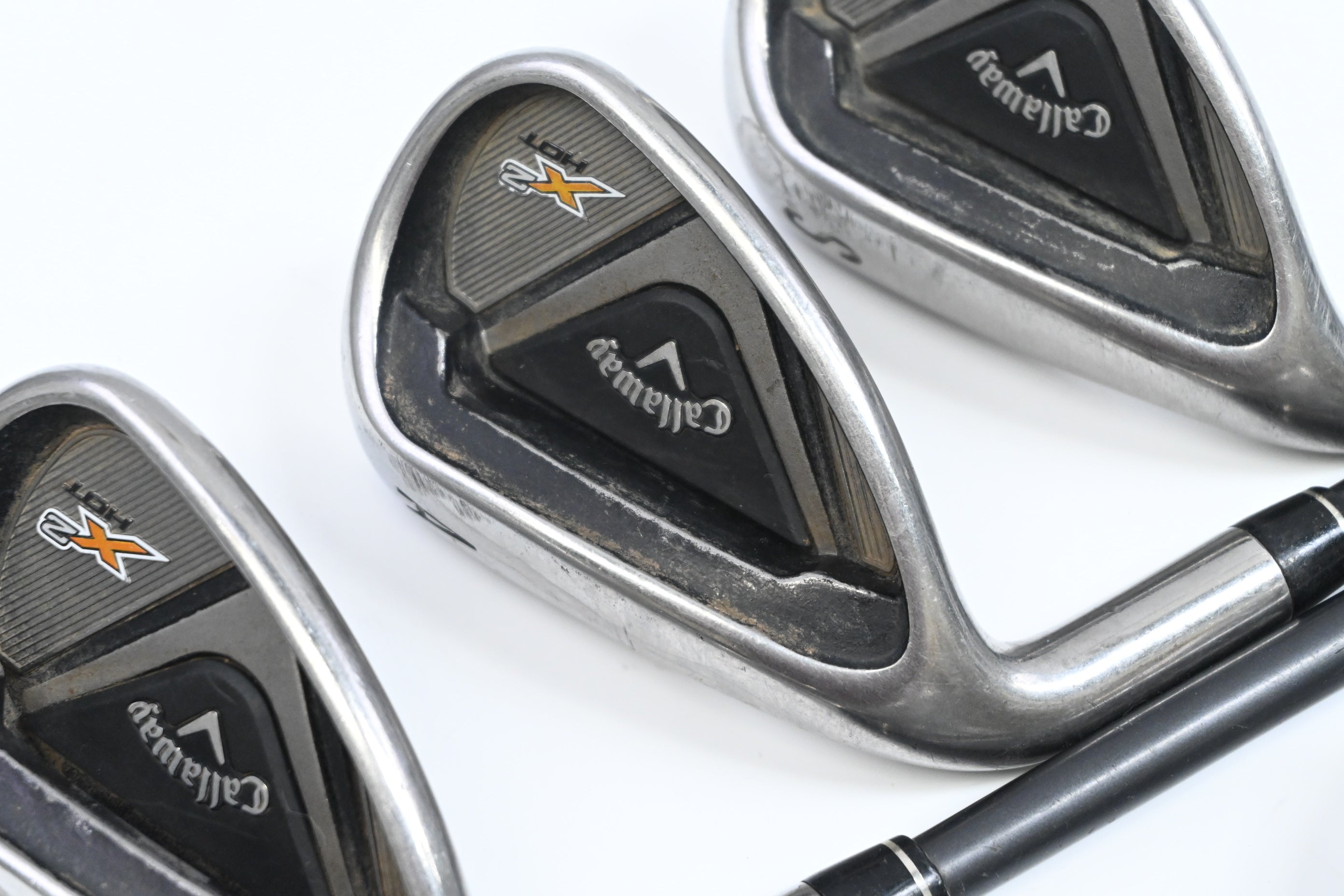 Left Hand Callaway X2 Hot Irons / 6-PW+AW+SW / Regular Flex Callaway X2 Hot 60