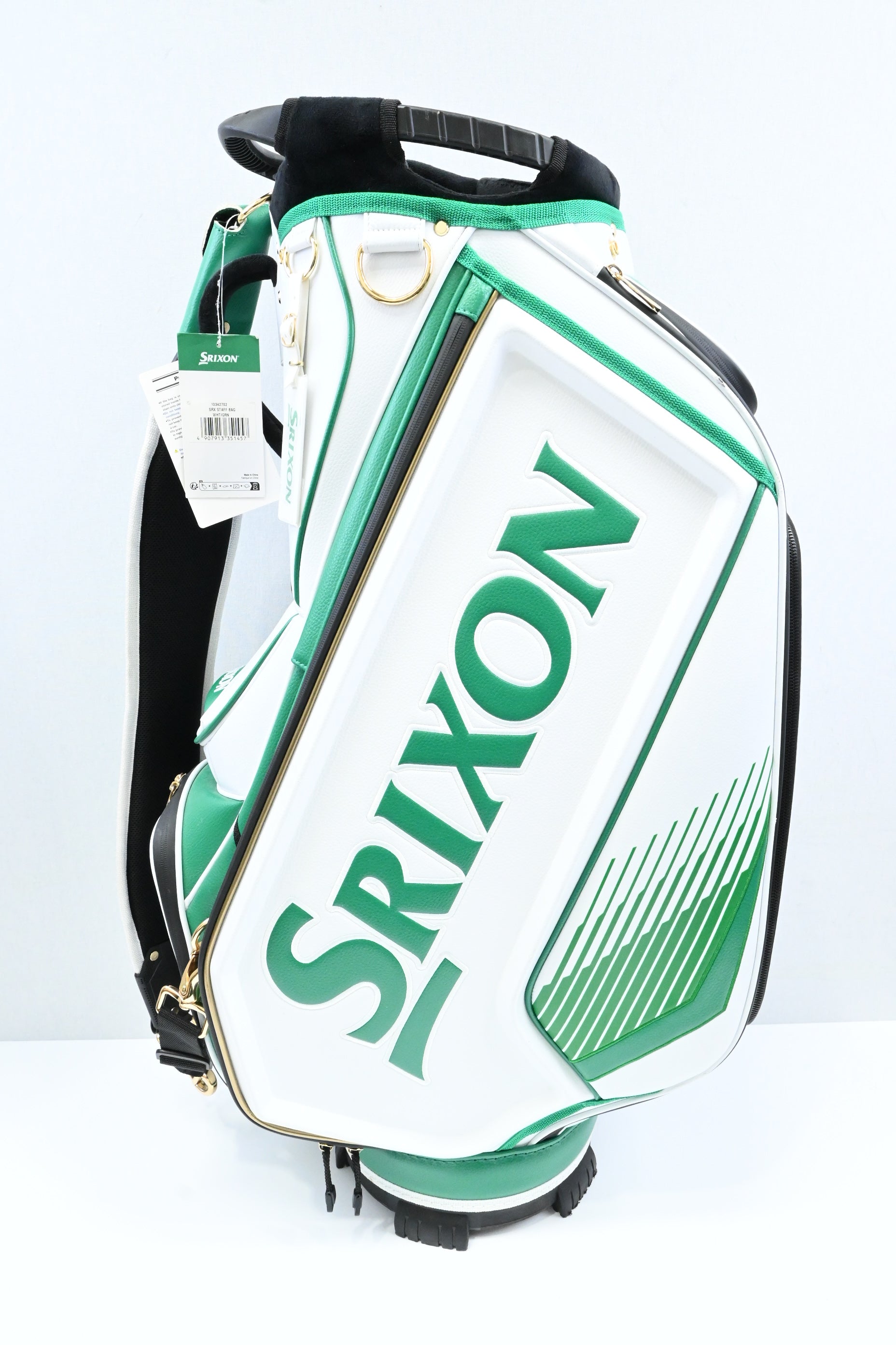 Srixon Tour Bag / 5-Way / White, Green