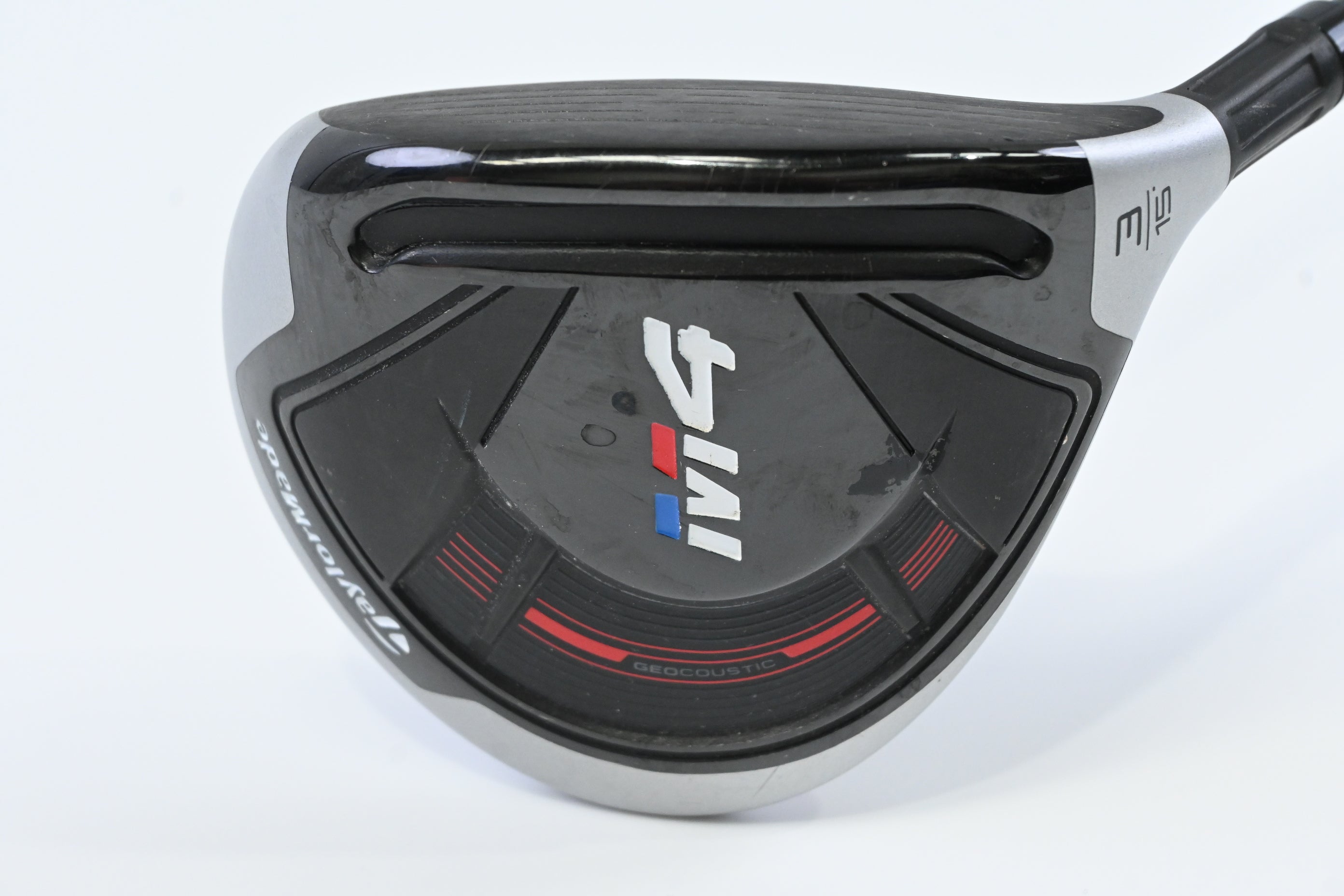 Taylormade M4 #3 Wood / 15 Degree / Stiff Flex Fujikura Atmos Red 6 Shaft