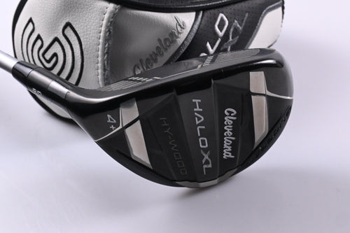 Left Hand Cleveland Halo XL Hy-Wood #4 Hybrid / 20 Degree / Senior Flex Aldila