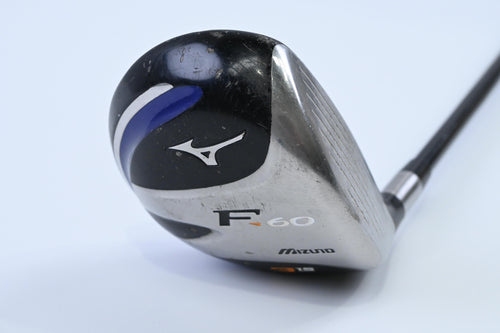 Mizuno F-60 #3 Wood / 15 Degree / Stiff Flex Grafalloy ProLauch Red Shaft