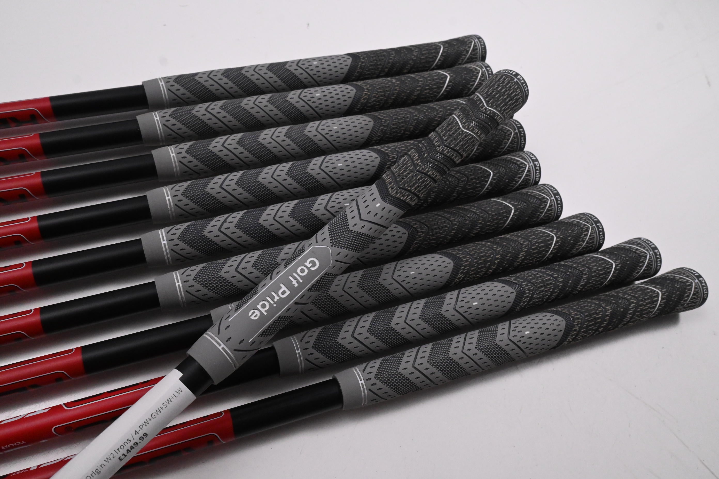 Avoda Origin W2 Irons / 4-PW+GW+SW+LW / Stiff Flex KBS TGI 100 Shafts
