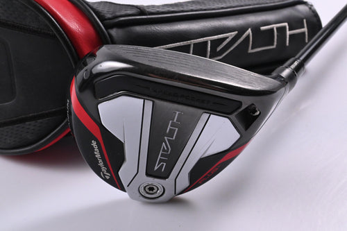 Taylormade Stealth Plus #3 Wood / 15 Degree / Stiff Flex Hzrdus Smoke Red RDX 75