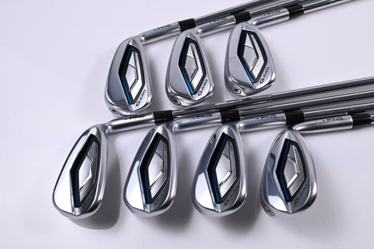 Ping G440 Irons / 6-PW+UW+56 / Blue Dot / Regular Flex Ping AWT 3.0 Shafts