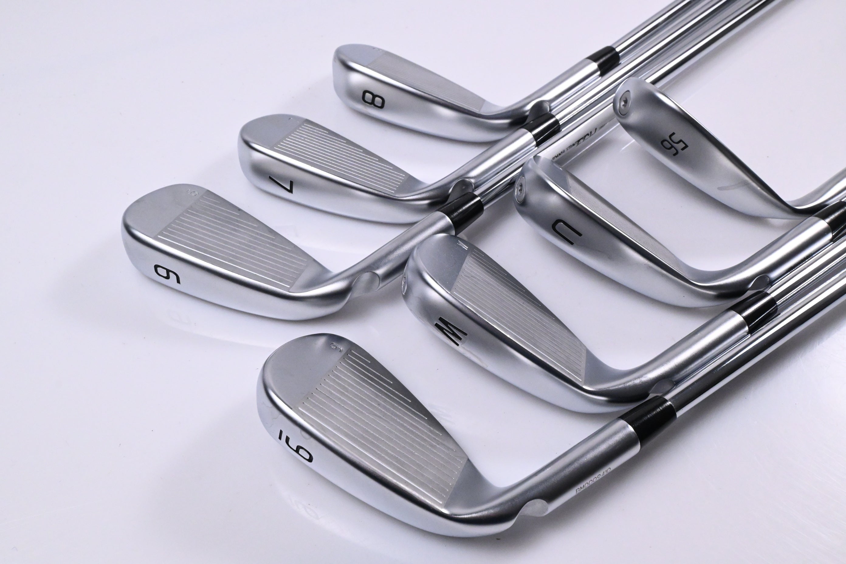 Ping G440 Irons / 6-PW+UW+56 / Blue Dot / Regular Flex Ping AWT 3.0 Shafts