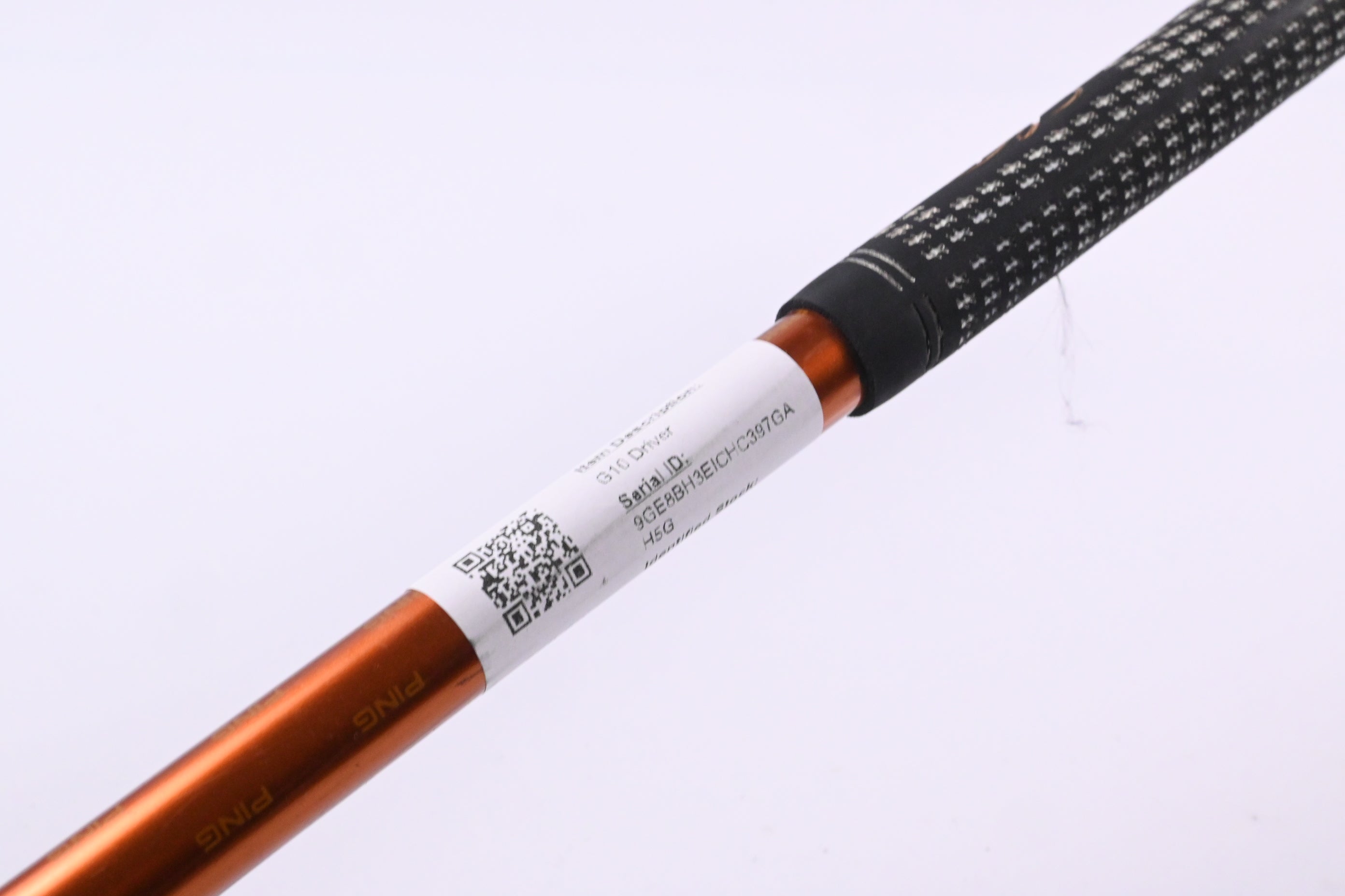 Ping G10 Driver / 10.5 Degree / Stiff Flex Ping TFC 129 F Shaft