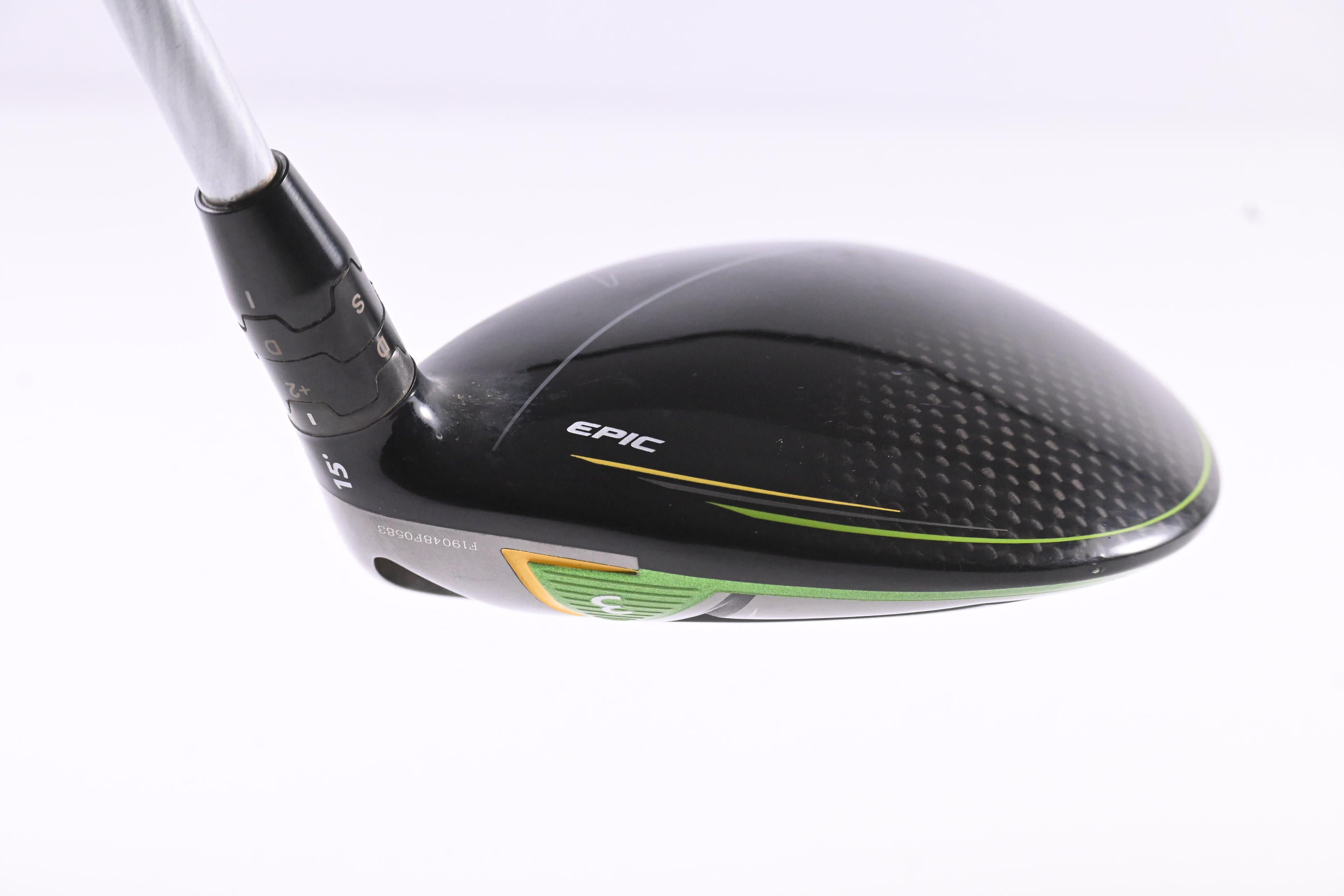 Callaway Epic Flash #3 Wood / 15 Degree / Regular Flex Evenflow Green 45 Shaft