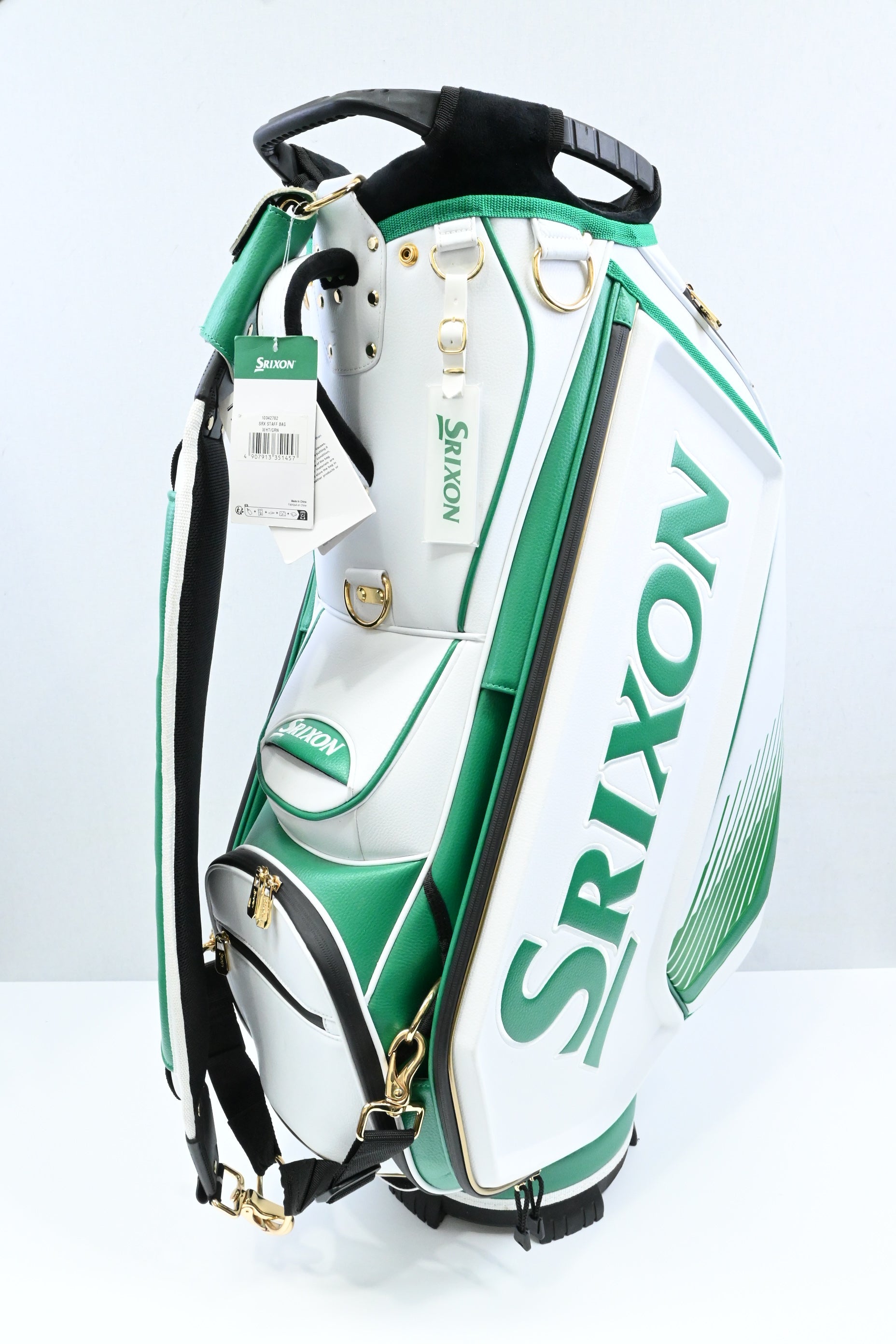 Srixon Tour Bag / 5-Way / White, Green
