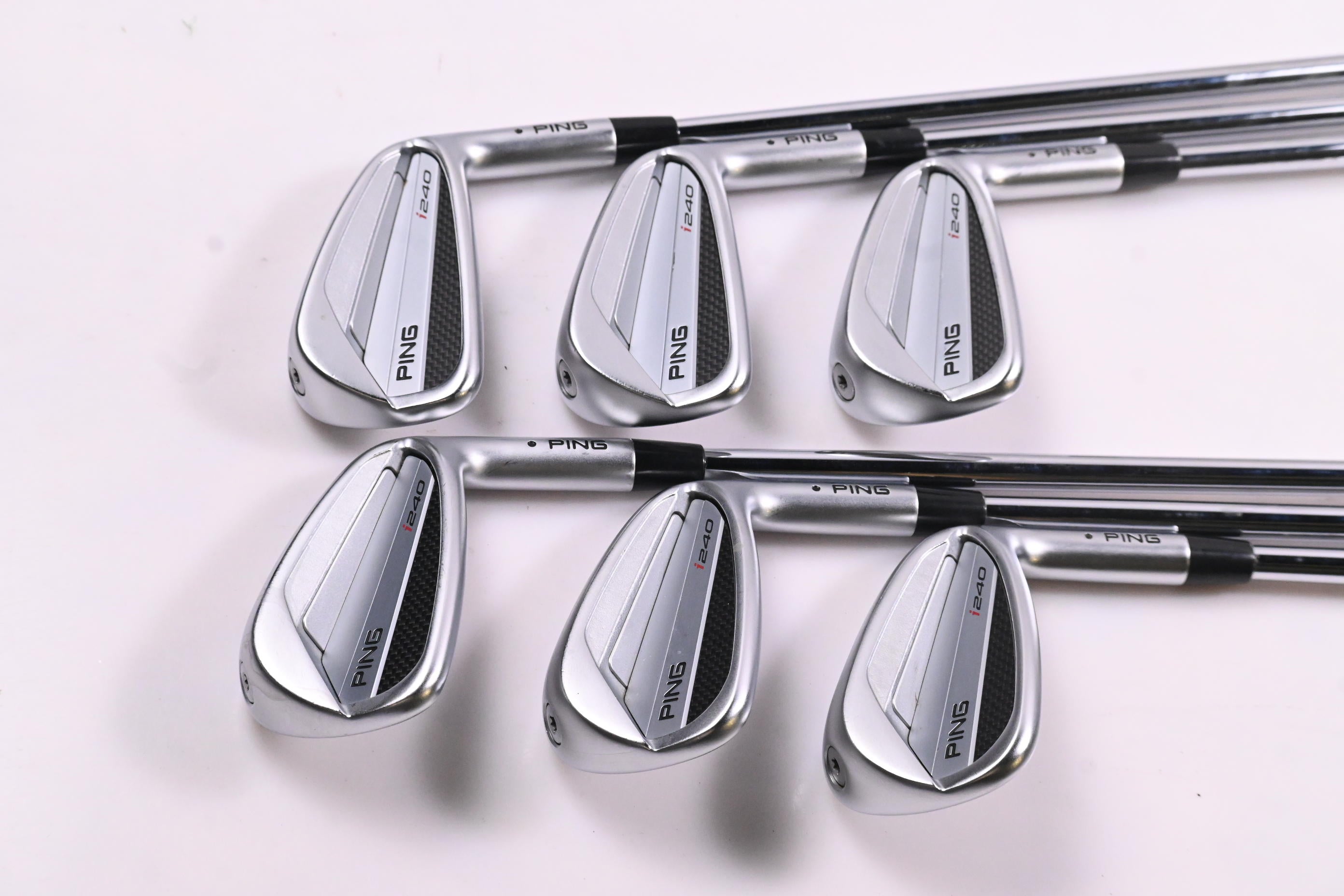 Ping I240 Irons / 5-PW / Black Dot / Stiff Flex N.S.Pro Modus 3 105 Shafts