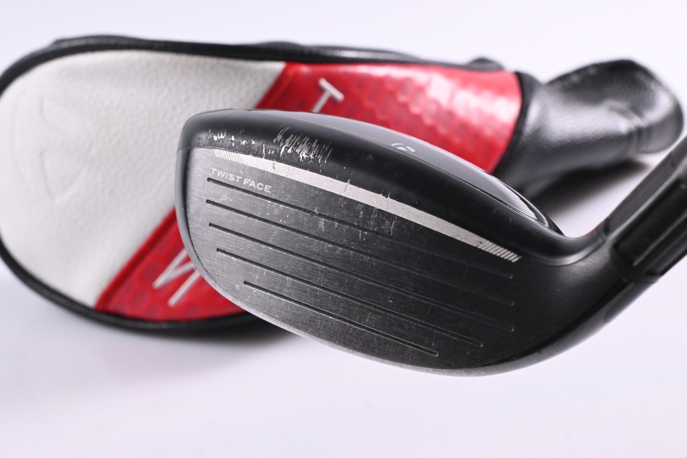Taylormade Stealth 2 #3 Hybrid / 19 Degree / Stiff Flex Kai'li Red 85 Shaft