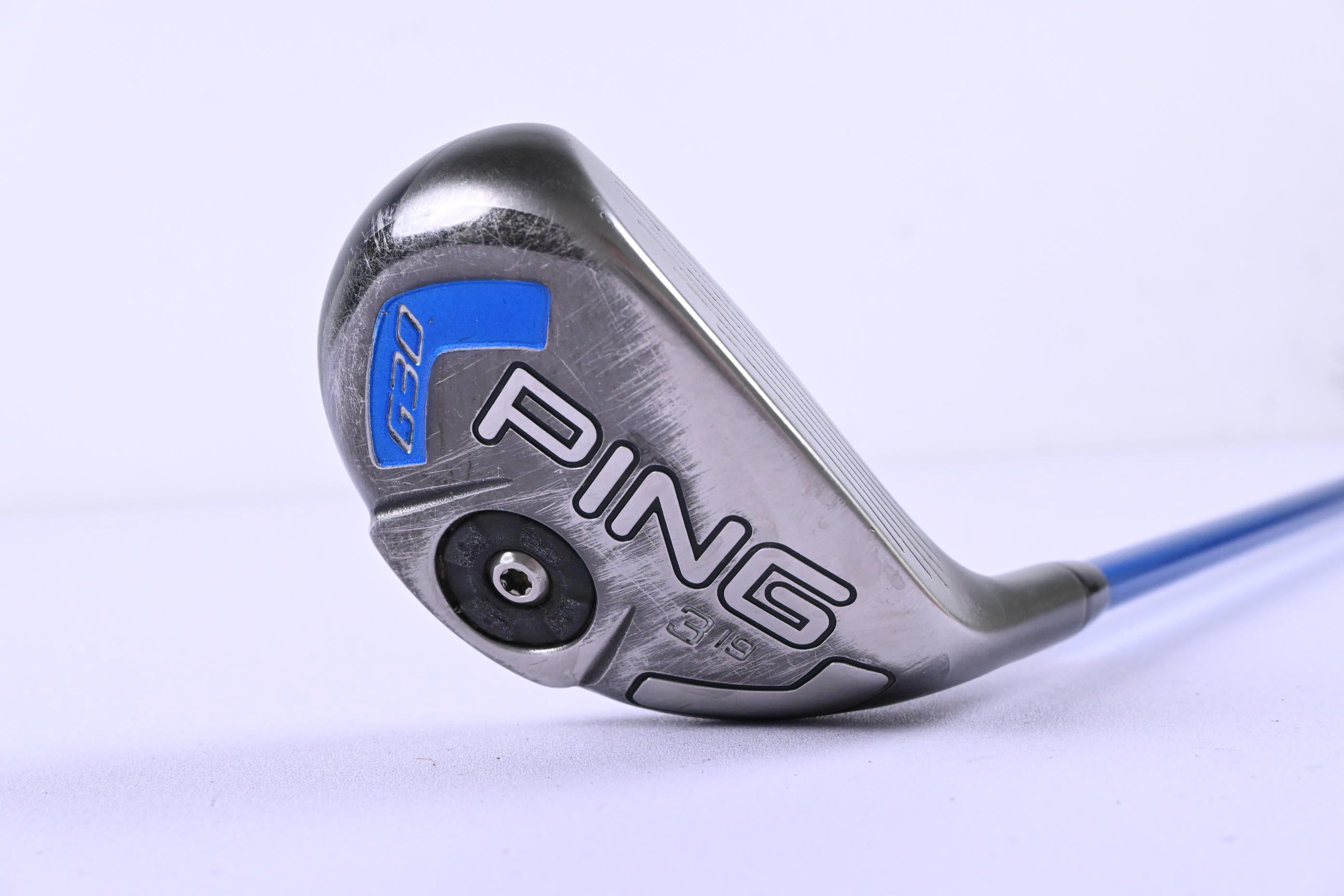 Ping G30 #3 Hybrid / 19 Degree / Stiff Flex Ping TFC 419 Shaft