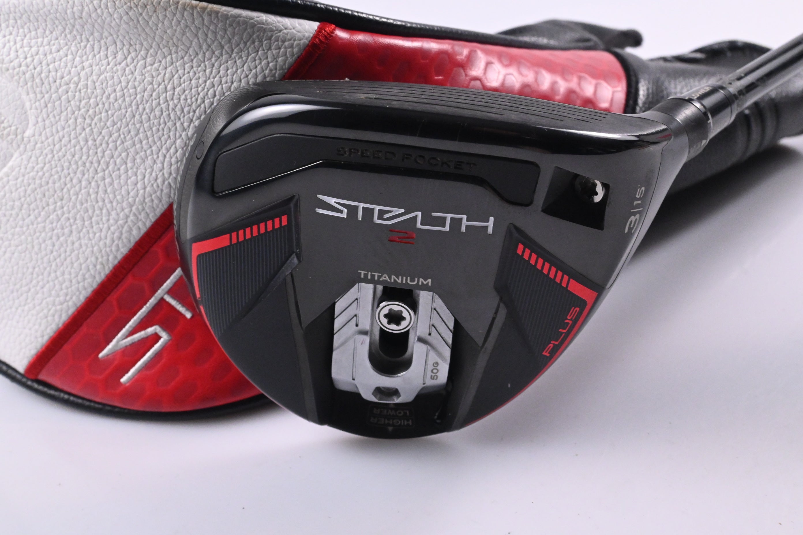 Taylormade Stealth 2 Plus #3 Wood / 15 Degree / Stiff Flex Kai`li Red 75 Shaft