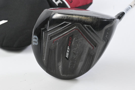 Wilson Deep Red Maxx Driver / 10.5 Degree / Senior Flex Deep Red Maxx Shaft