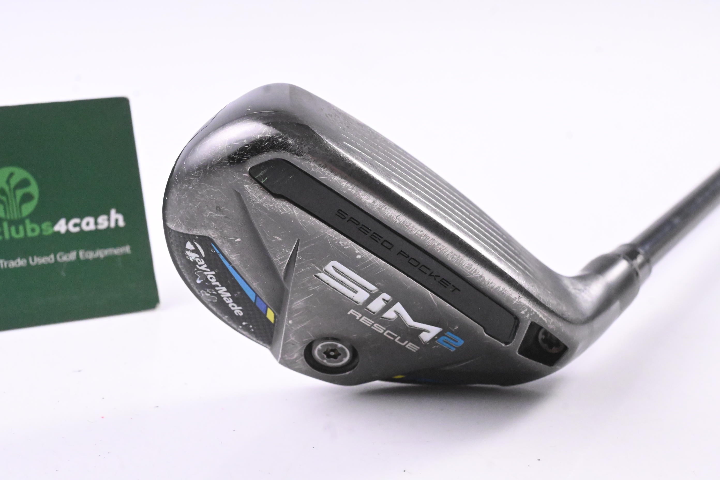 Taylormade SIM2 #2 Hybrid / 17 Degree / Stiff Flex Tensei AV RAW Blue 80 Shaft