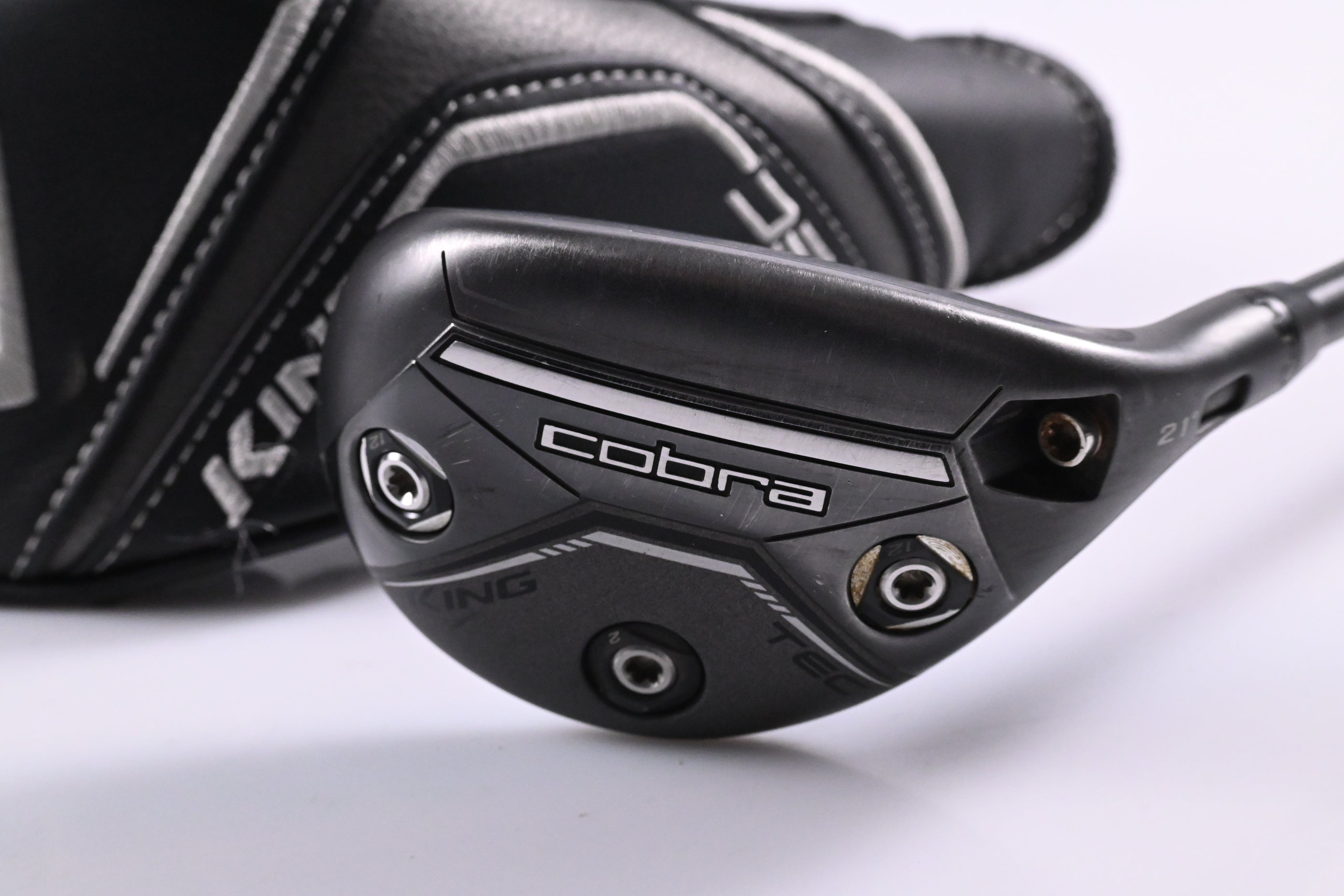 Cobra King Tec 2023 #4 Hybrid / 21 Degree / Stiff Flex LA Golf A-Series 85 Shaft