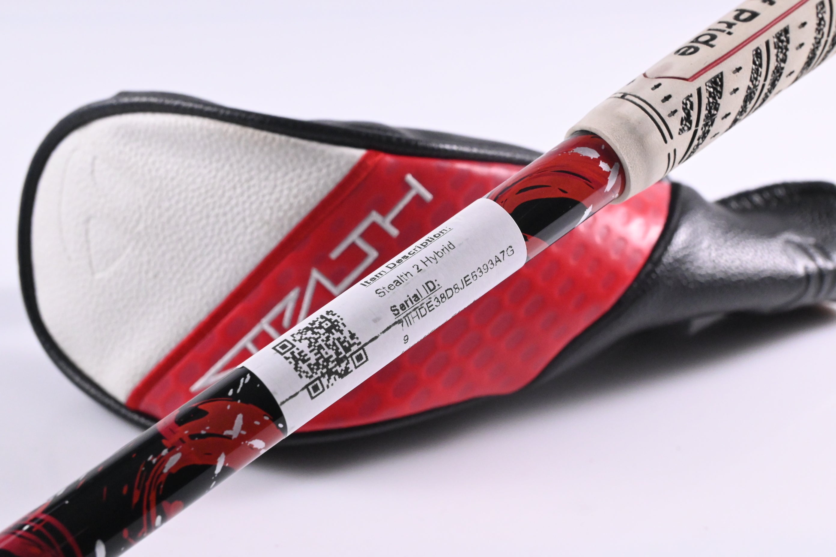 Taylormade Stealth 2 #3 Hybrid / 19 Degree / Stiff Flex Kai'li Red 85 Shaft