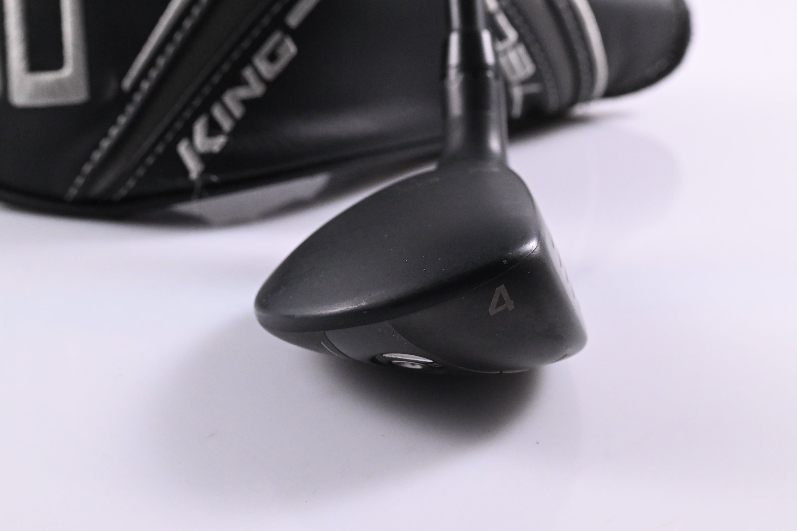 Cobra King Tec 2023 #4 Hybrid / 21 Degree / Stiff Flex LA Golf A-Series 85 Shaft