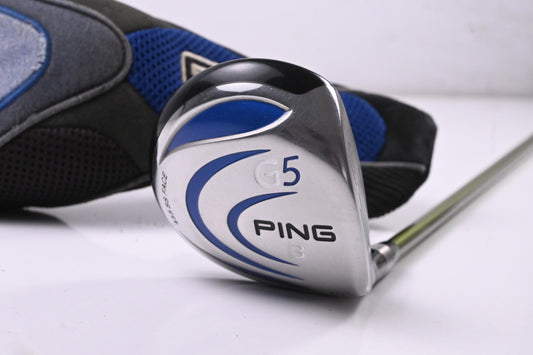 Ping G5 #3 Wood / 15 Degree / Stiff Flex Aldila NV Green 75 Shaft