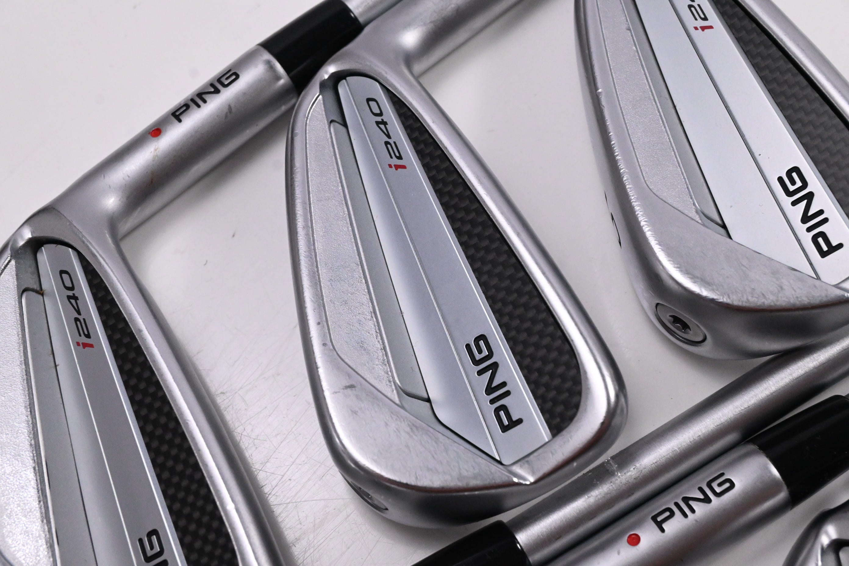 Ping I240 Irons / 4-PW / Orange Dot / Regular Flex KBS Tour C-Taper Lite 105