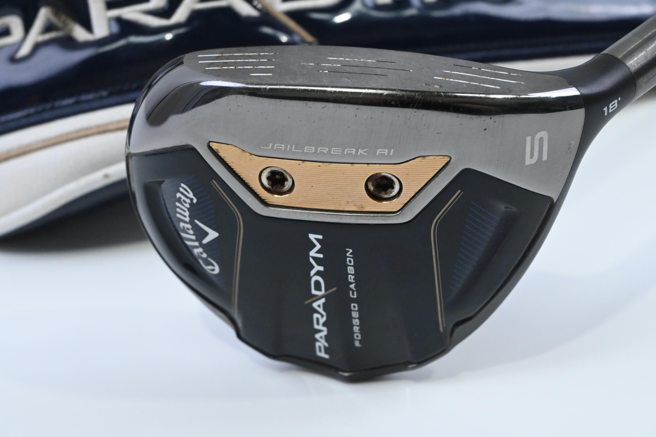 Callaway Paradym #5 Wood / 18 Degree / Regular Flex HZRDUS Gen4 Silver 60