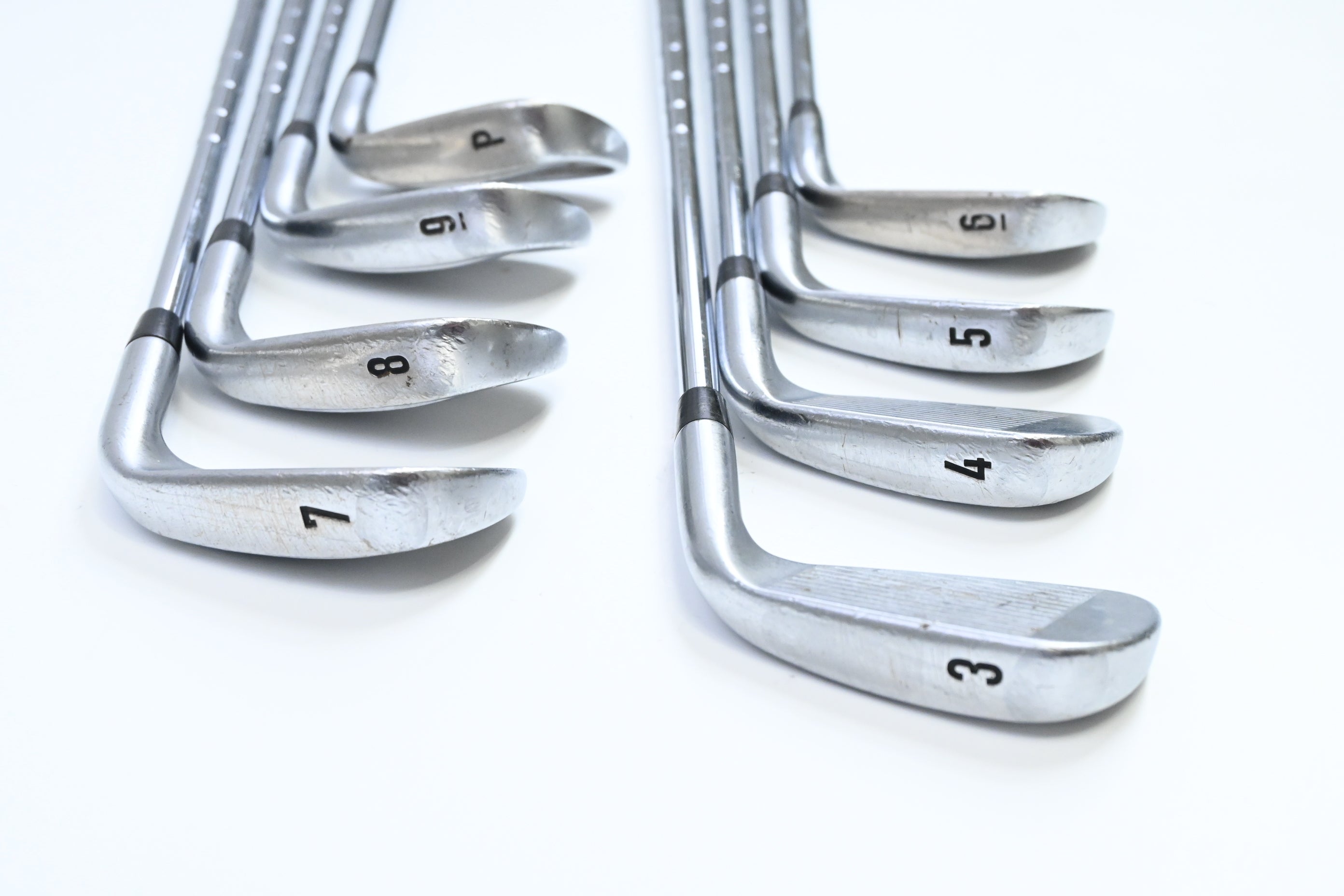 Left Hand Callaway Apex Pro Forged Irons / 3-PW / Stiff Flex KBS Toue-V 110