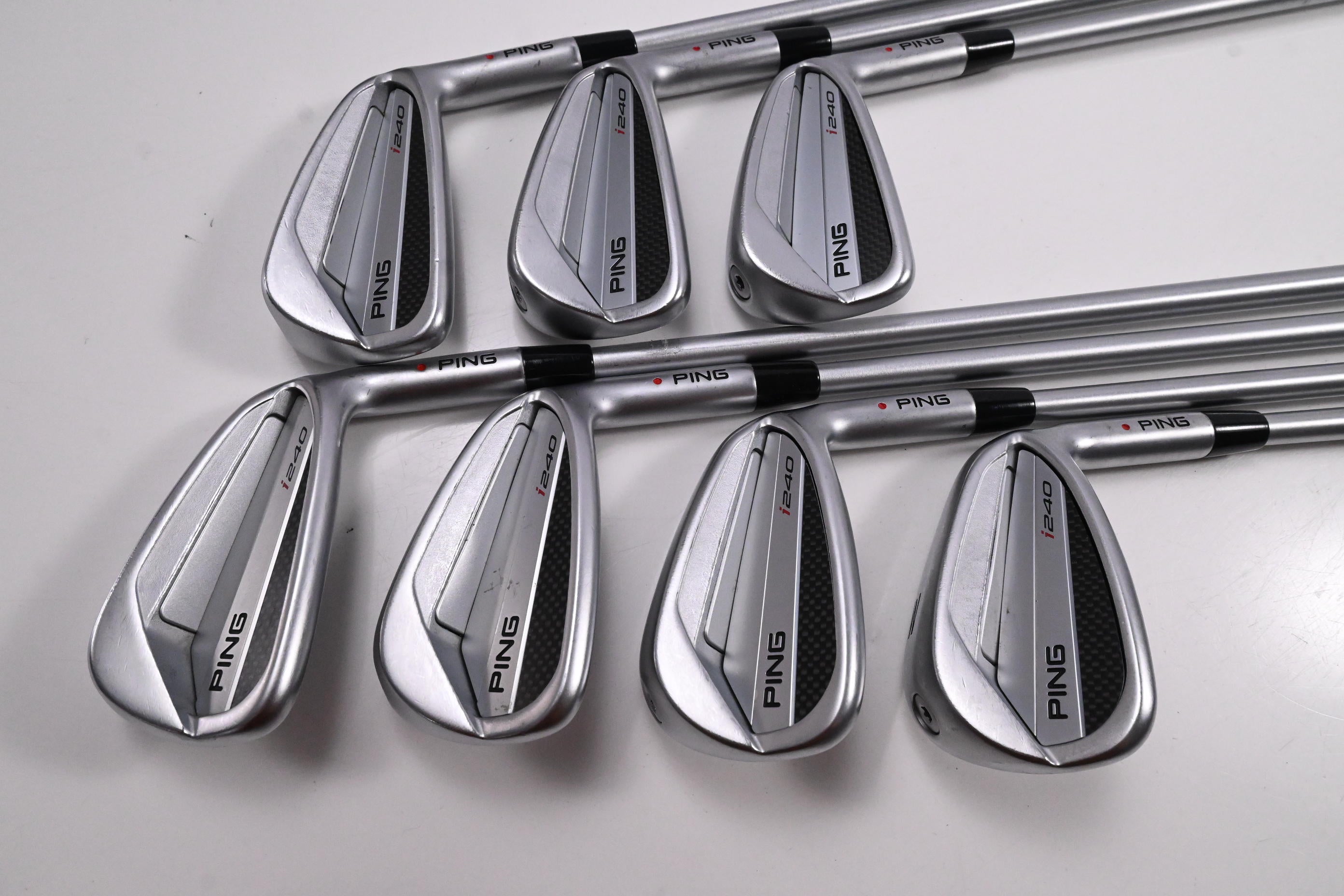 Ping I240 Irons / 4-PW / Orange Dot / Regular Flex KBS Tour C-Taper Lite 105