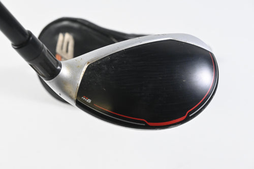 Taylormade M6 #4 Hybrid / 22 Degree / Stiff Flex Fujikura Atmos Orange 7 Shaft