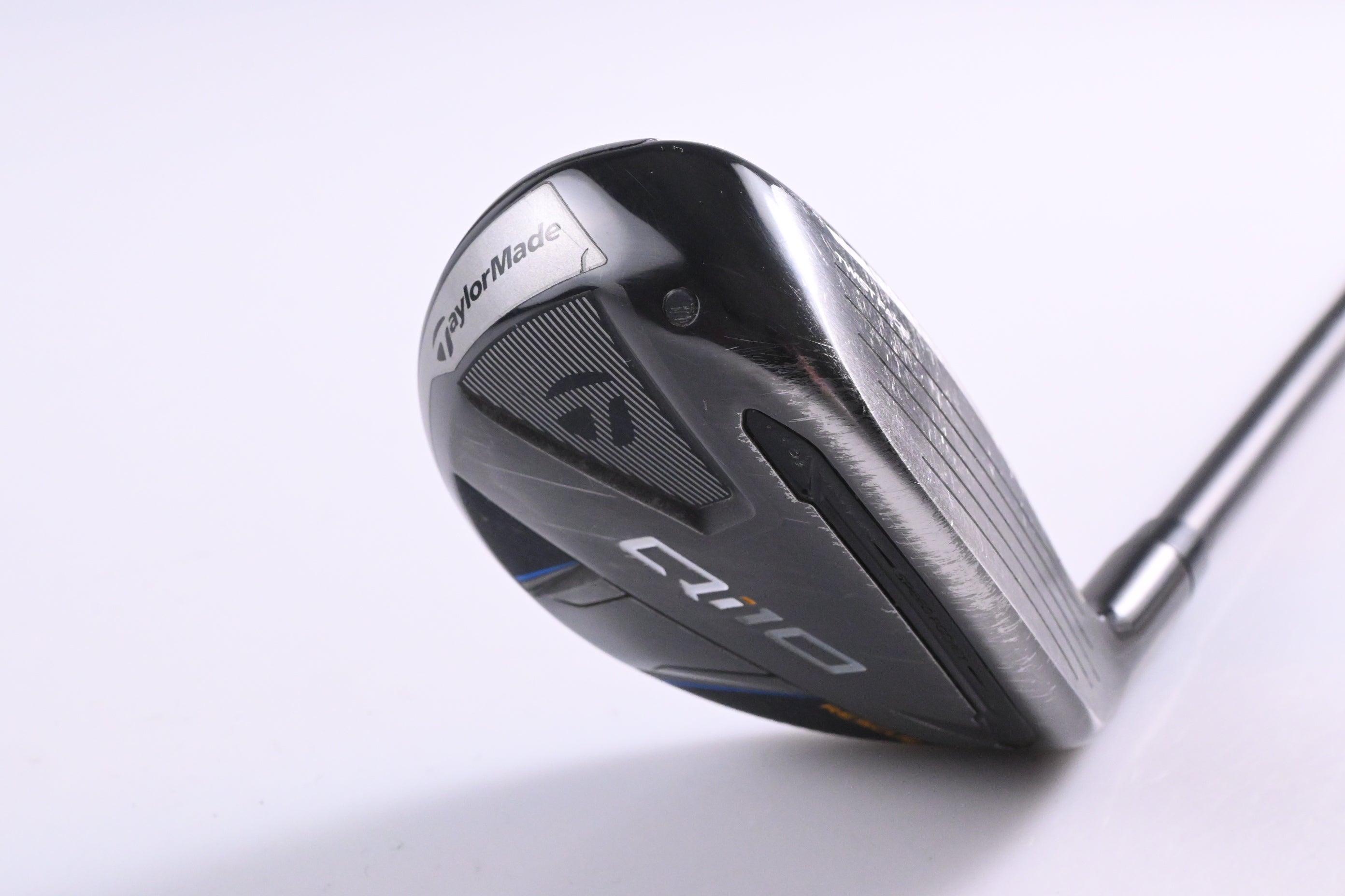 Taylormade Qi10 #3 Hybrid / 19 Degree / Stiff Flex Tensei AV Blue 75 Shaft