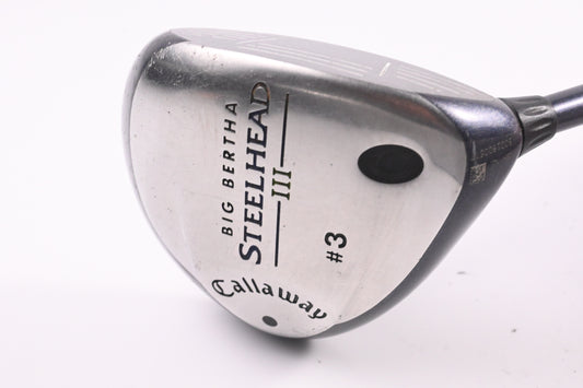 Callaway Steelhead III #3 Wood / 15 Degree / Firm Flex Callaway Shaft