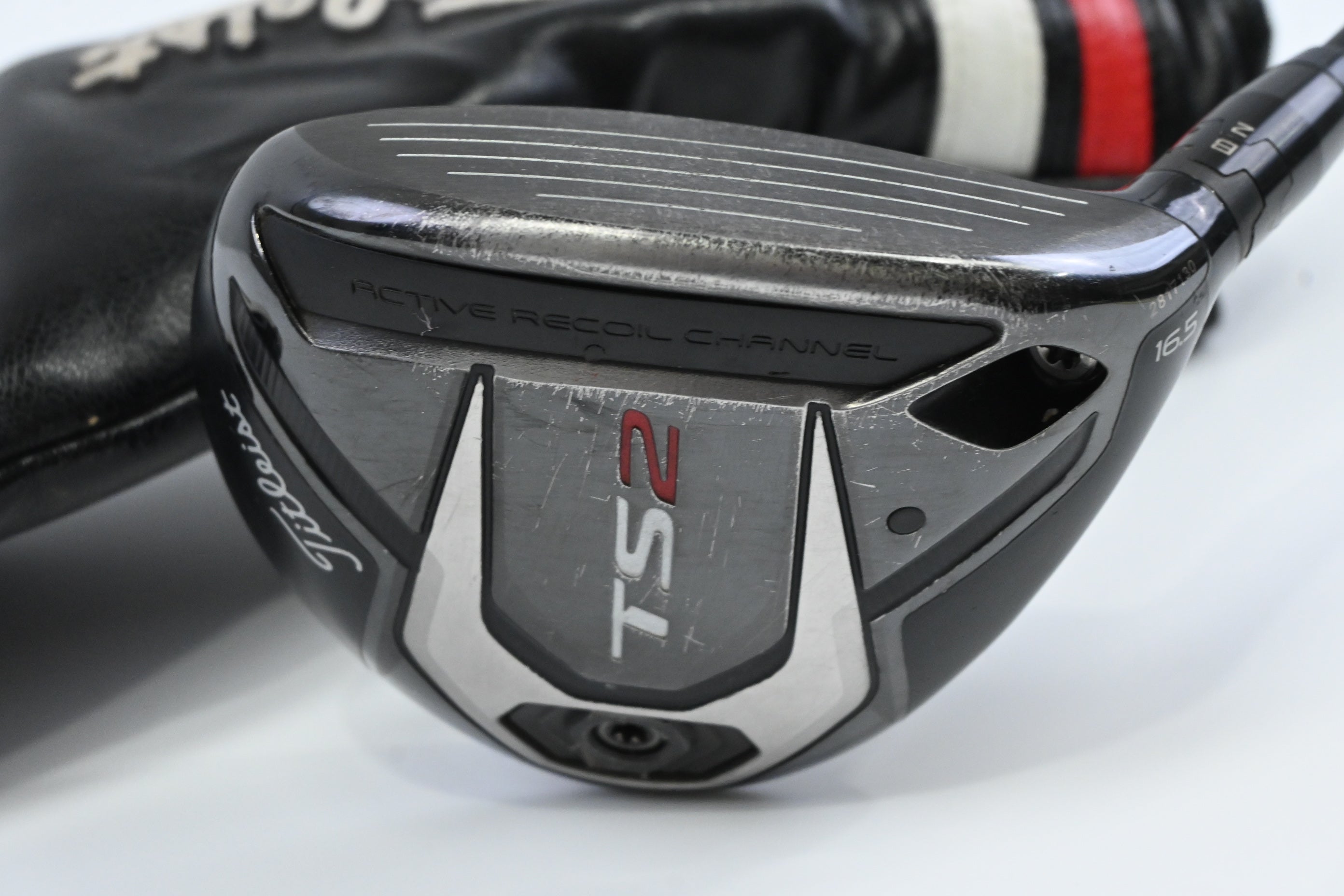 Titleist TS2 #3 Wood / 16.5 Degree / Regular Flex HZRDUS Gen4 Red CB 60 Shaft