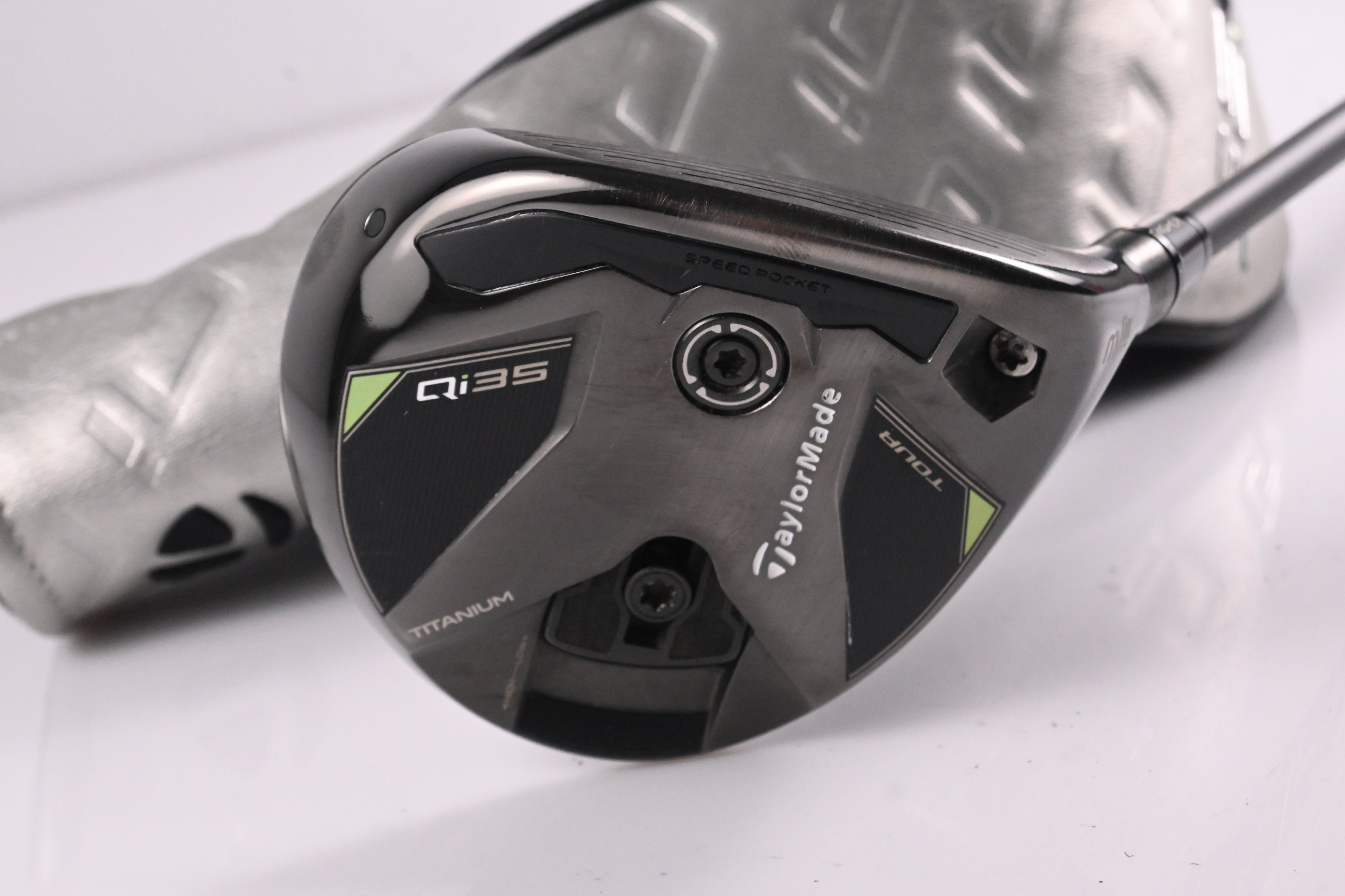 Taylormade Qi35 Tour #3 Wood / 15 Degree / Stiff Flex Kai'li Darkwaves Blue 75