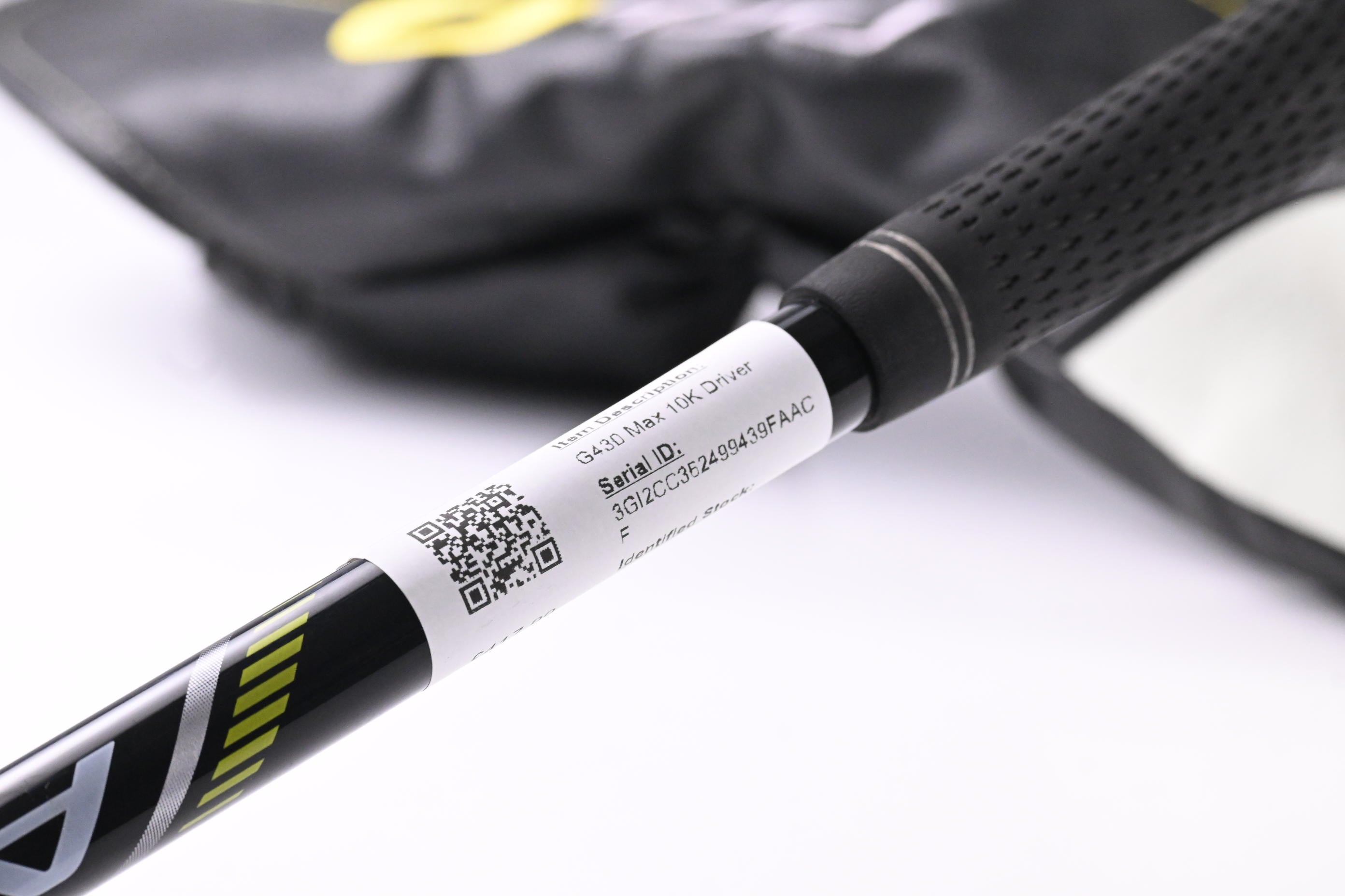 Ping G430 Max 10K Driver / 12 Degree / Regular Flex Ping Alta CB Black Shaft