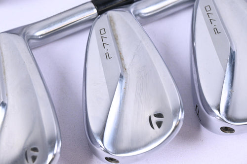 Taylormade P770 Irons / 5-PW / Stiff Flex Project X Rifle Shafts